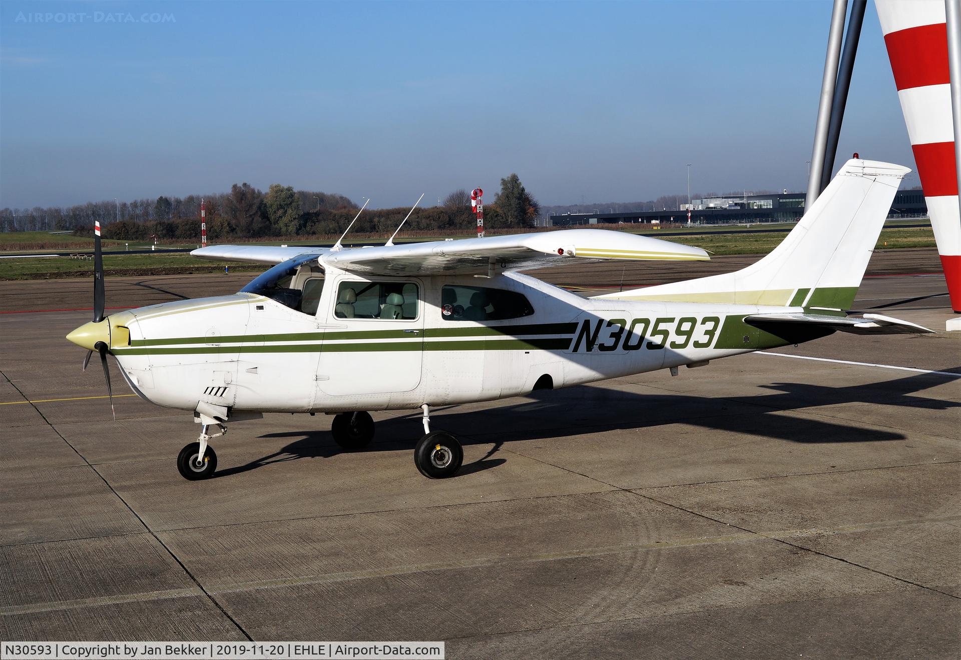 N30593, 1973 Cessna 210L Centurion C/N 21059938, Lelystad Airport