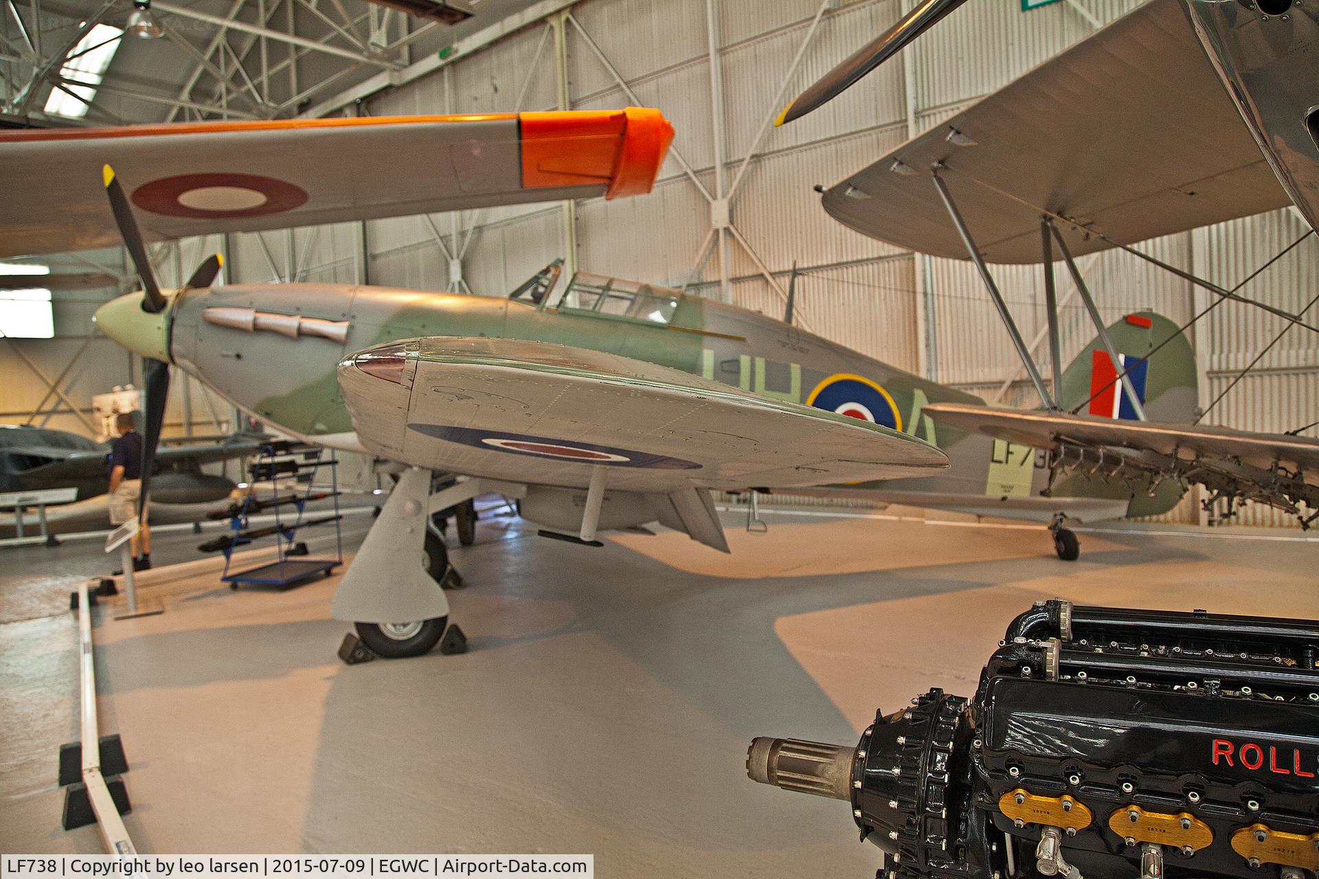 LF738, 1944 Hawker Hurricane IIC C/N Not found LF738, Cosford Museum 10.7.2015
