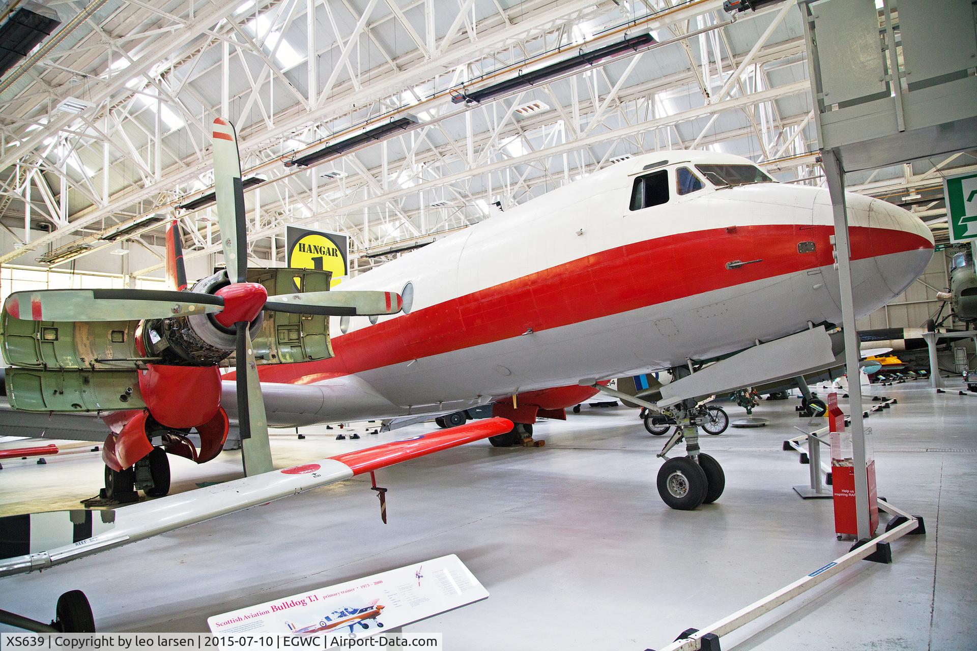 XS639, 1967 Hawker Siddeley HS-780 Andover E3A C/N Set23/BN23, Cosford Museum 10.7.2015