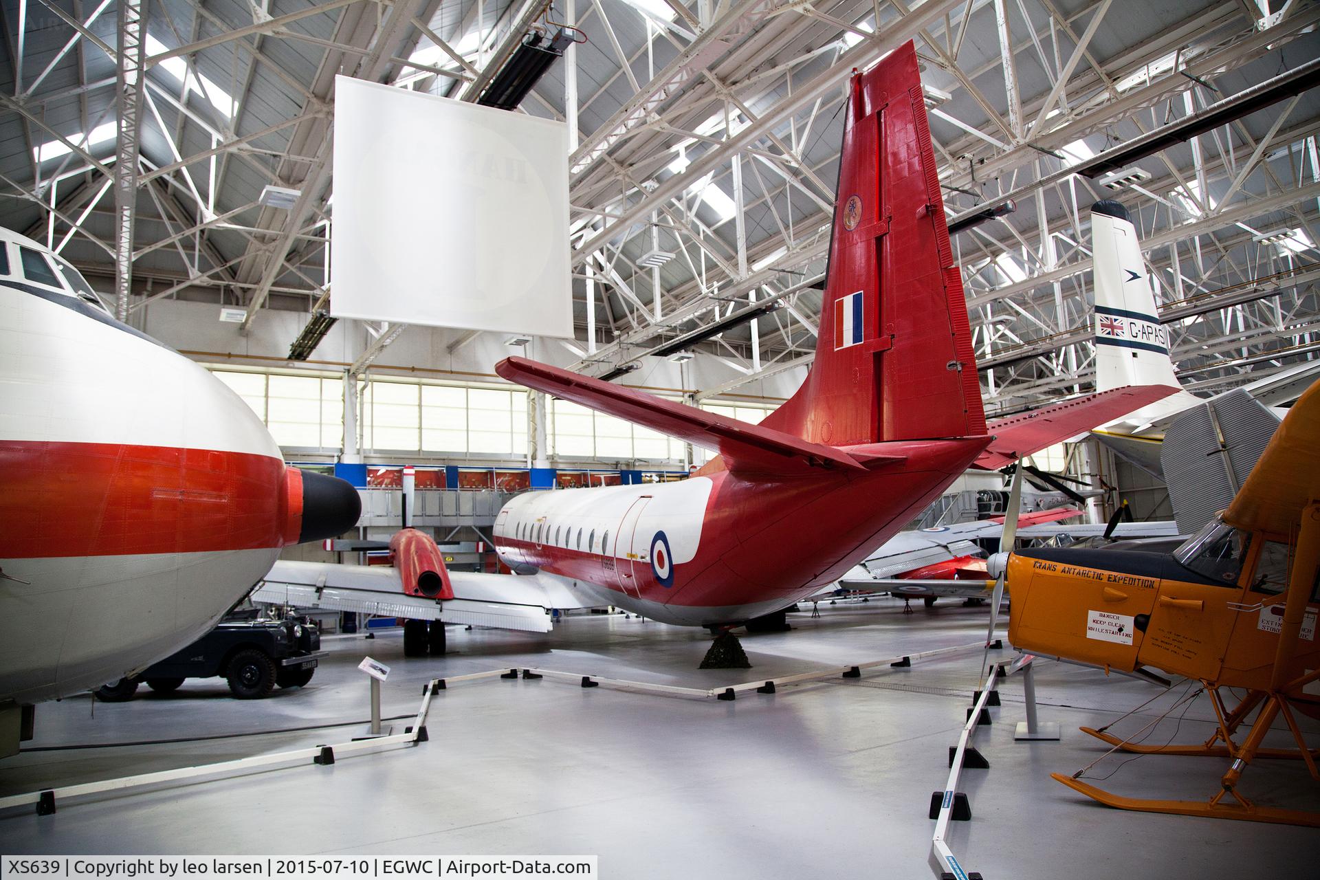 XS639, 1967 Hawker Siddeley HS-780 Andover E3A C/N Set23/BN23, Cosford Museum 10.7.2015