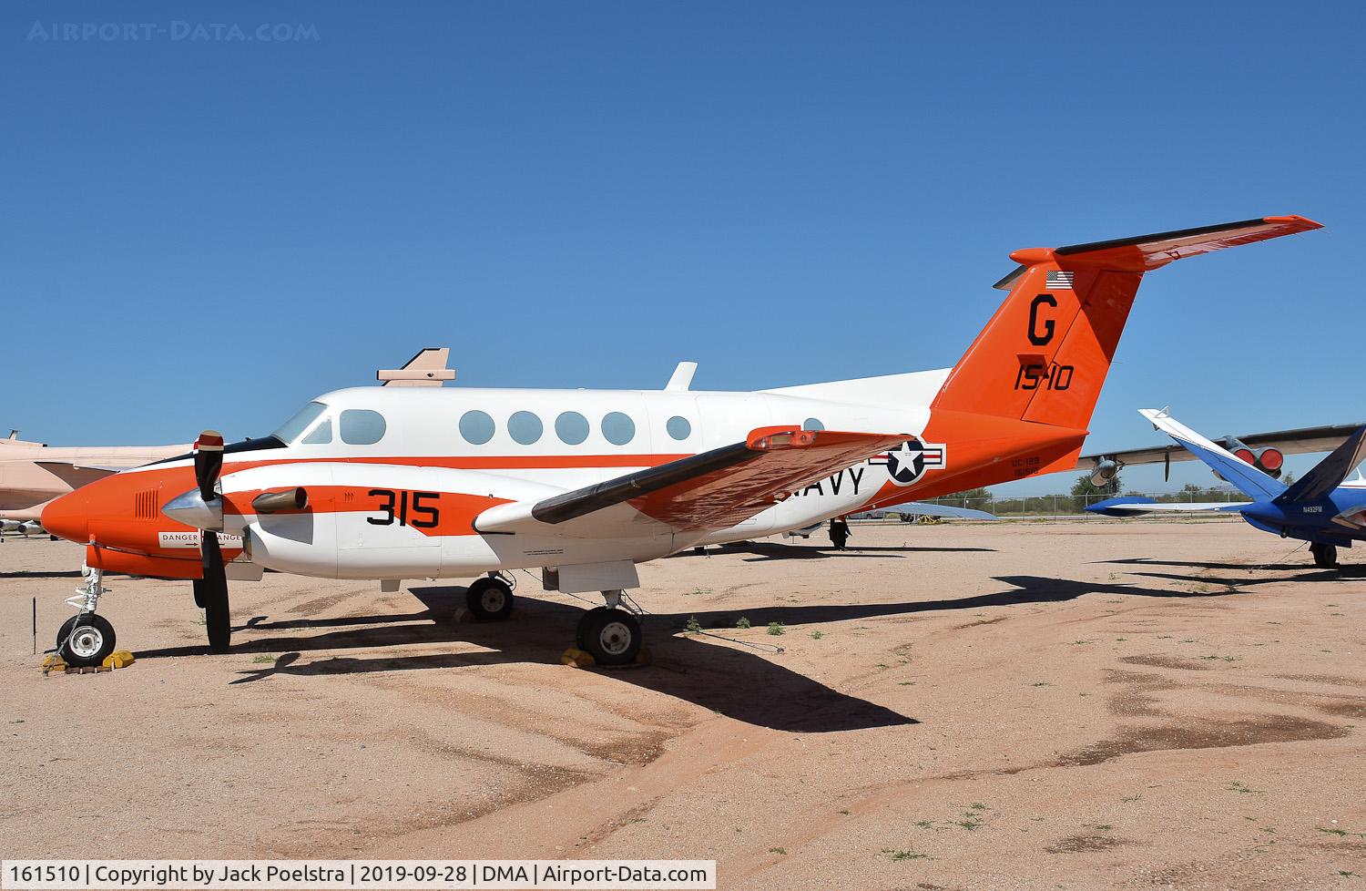 161510, Beech TC-12B Huron C/N BJ-58, Pima Air and Space Museum