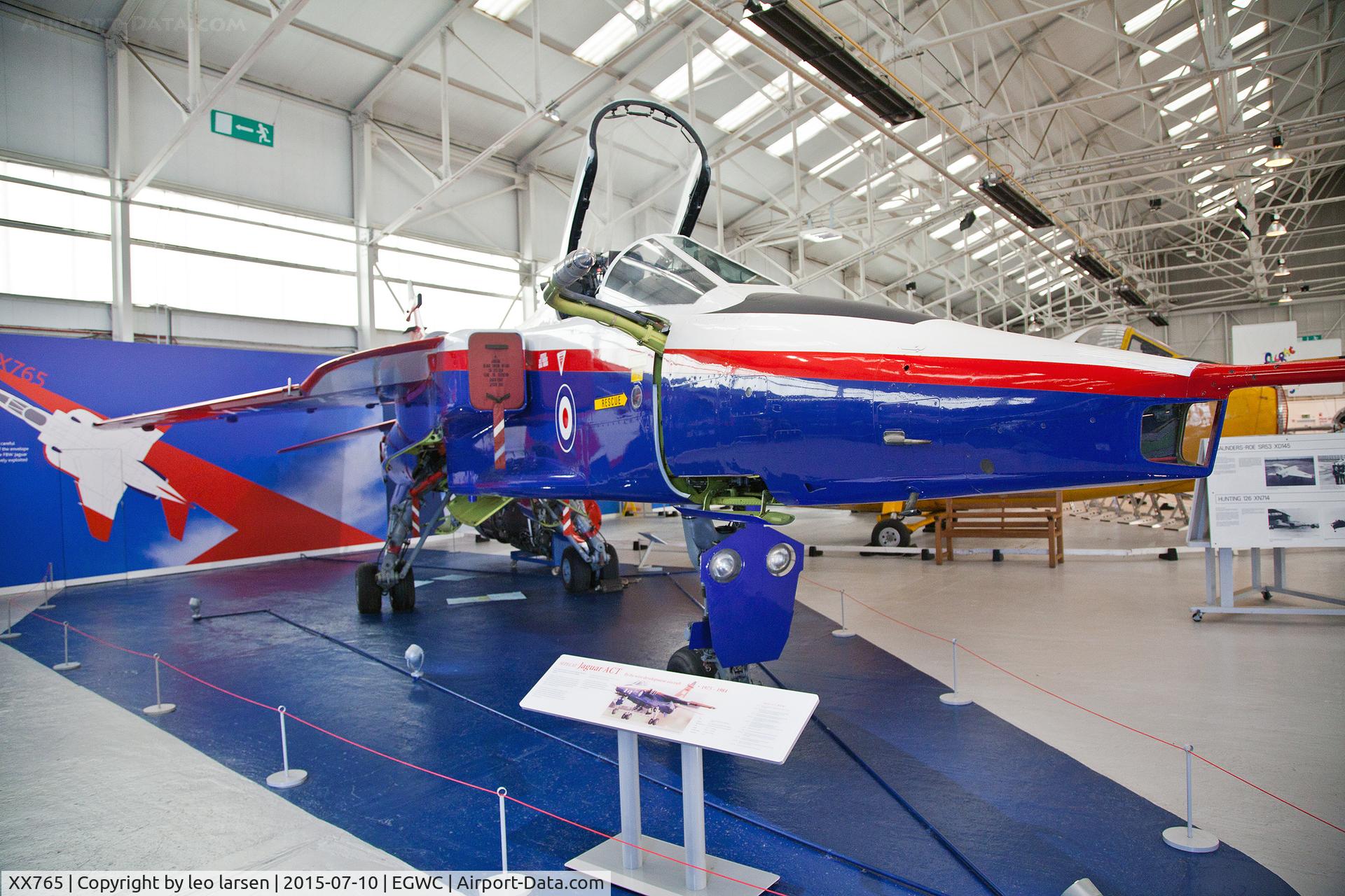 XX765, 1975 Sepecat Jaguar GR.3A C/N S.62, Cosford Museum 10.7.2015