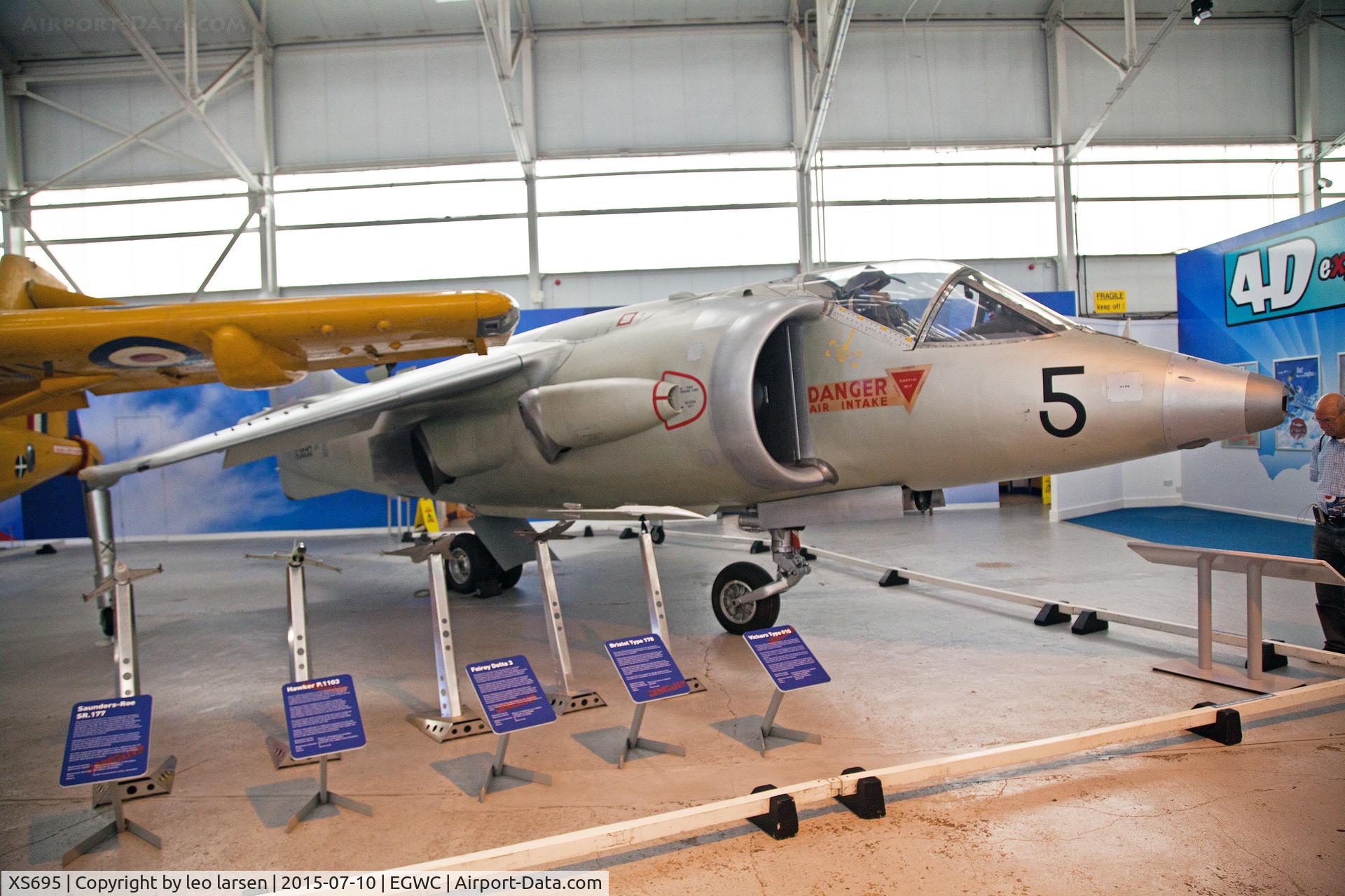 XS695, 1964 Hawker Siddeley Kestrel FGA1 C/N Not Found - XS695, Cosford 10.7.2015