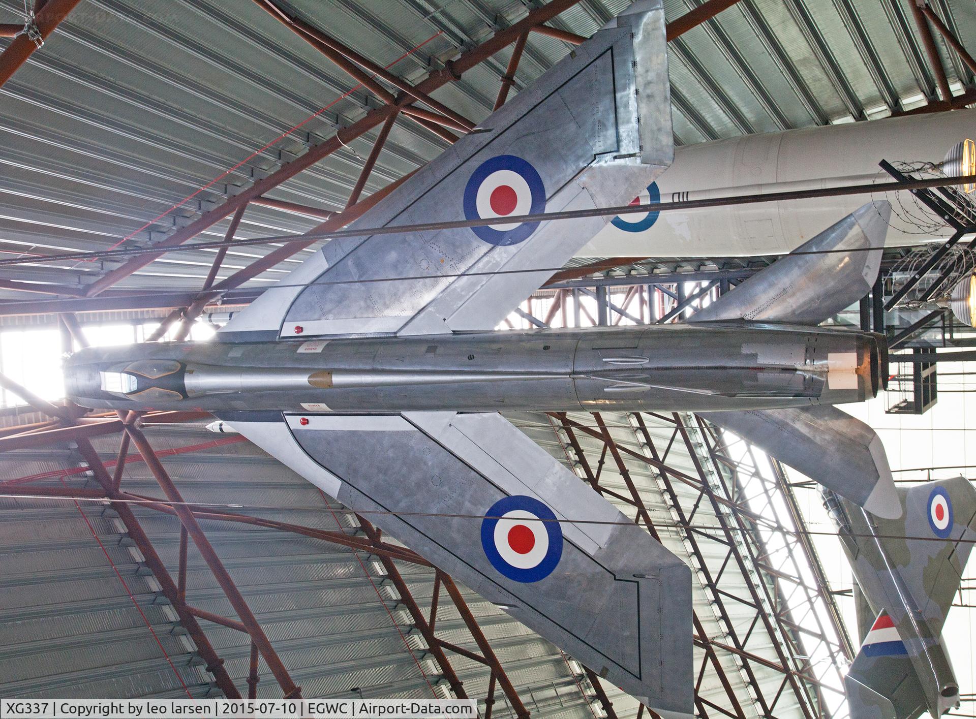 XG337, English Electric Lightning F.1 C/N 95026/1, Cosford Museum 10.7.2015