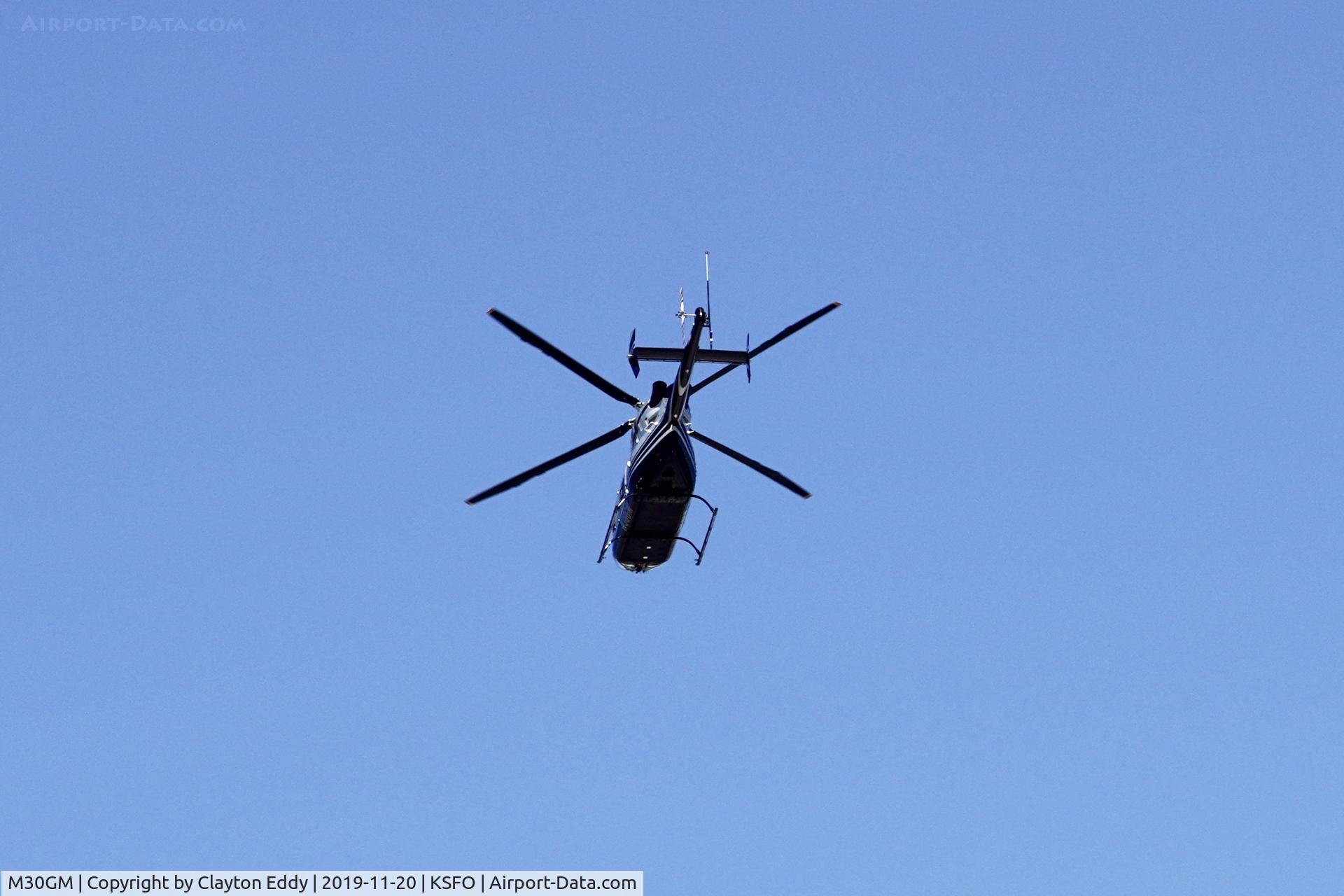 M30GM, 2009 Bell 427 C/N 56079, SFO 2019.