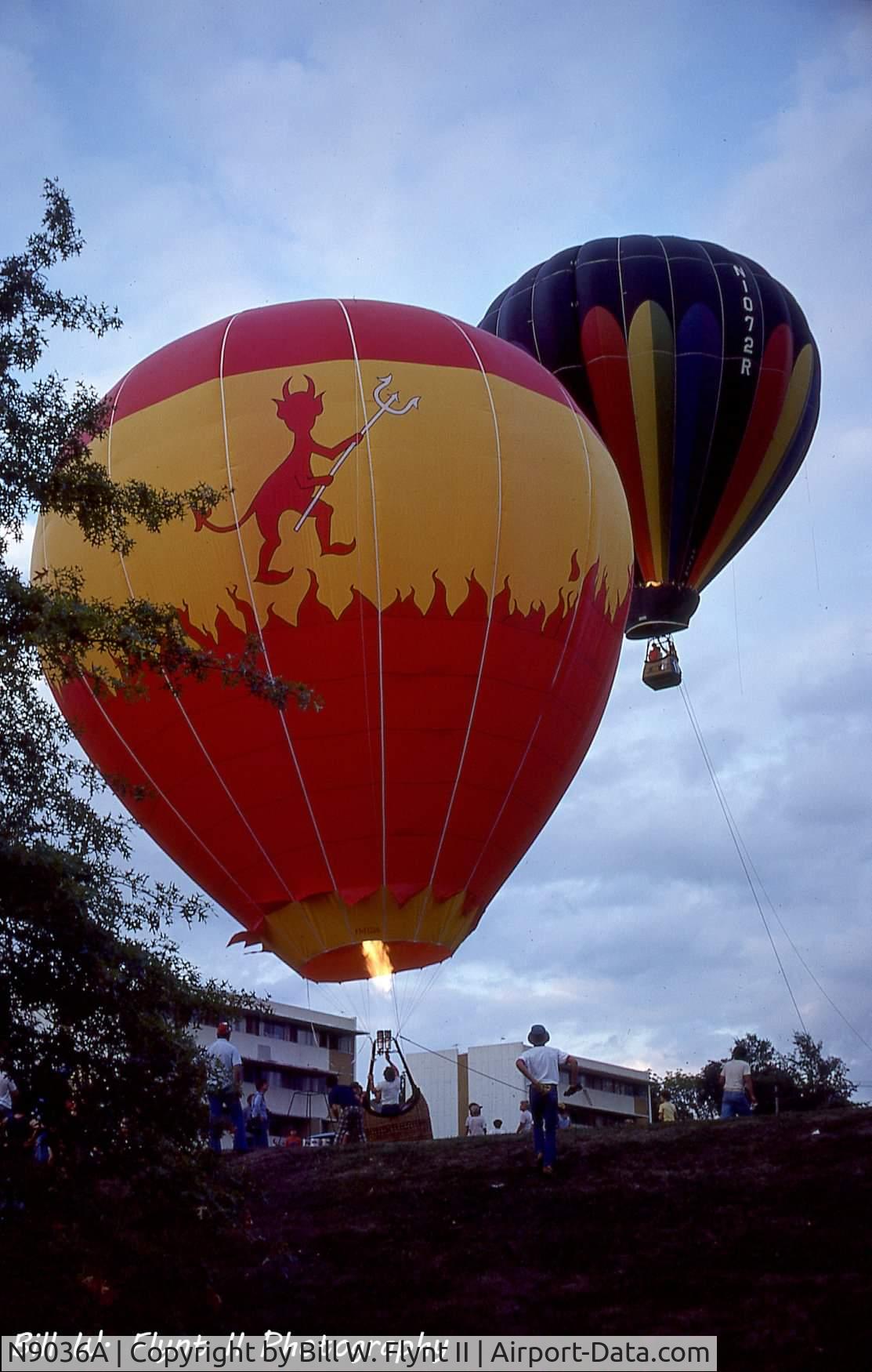 N9036A, 1977 Adams Balloon L.D. C/N 020, Original ADAMS lil devil