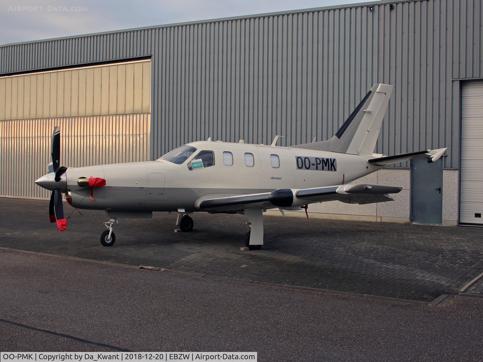 OO-PMK, 2011 Socata TBM-850 C/N 608, maintenance @t EBZW Belgium