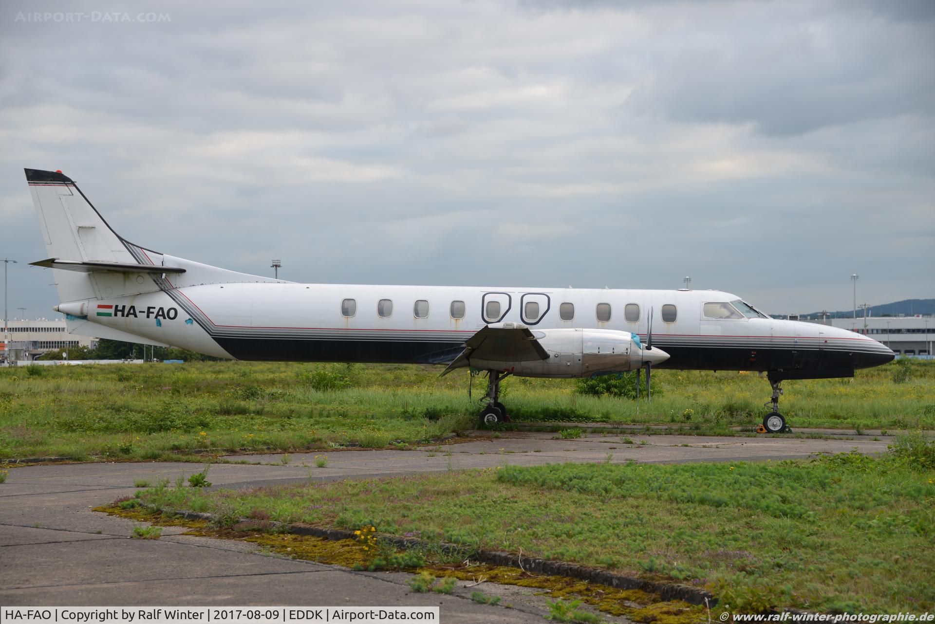 HA-FAO, 1981 Fairchild SA-227AC Metro III C/N AC-451B, Fairchild Swearingen SA-227-AC Metro III - ZM CNB CityLine Hungary stored in CGN - AC-451B - HA-FAO - 09.08.2017 - CGN