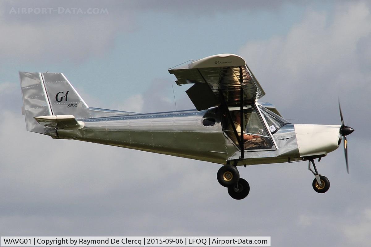 WAVG01, G1 Aviation G1 Spyl C/N 126, Demonstrator at ULM salon Blois 2015.LF