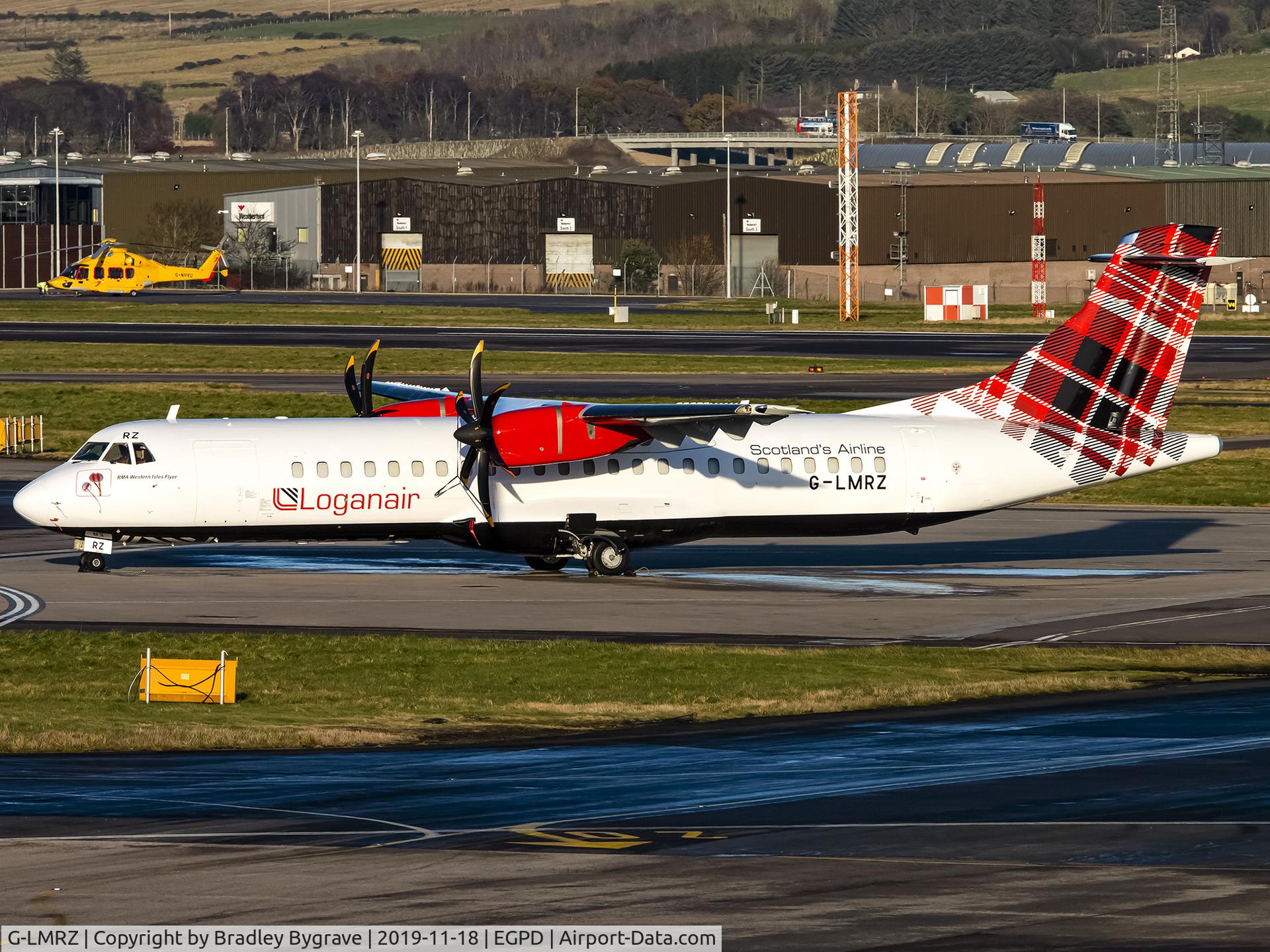 G-LMRZ, 1998 ATR 72-212A C/N 570, First ATR for Loganair