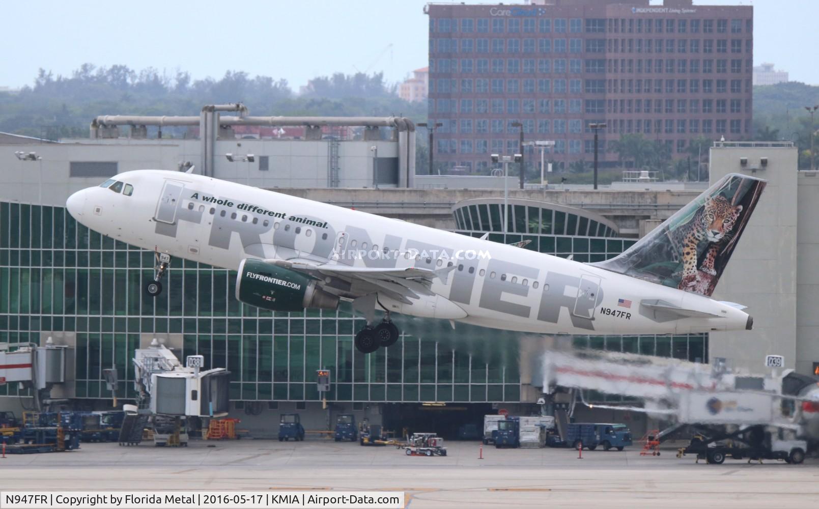 N947FR, 2006 Airbus A319-111 C/N 2806, Frontier