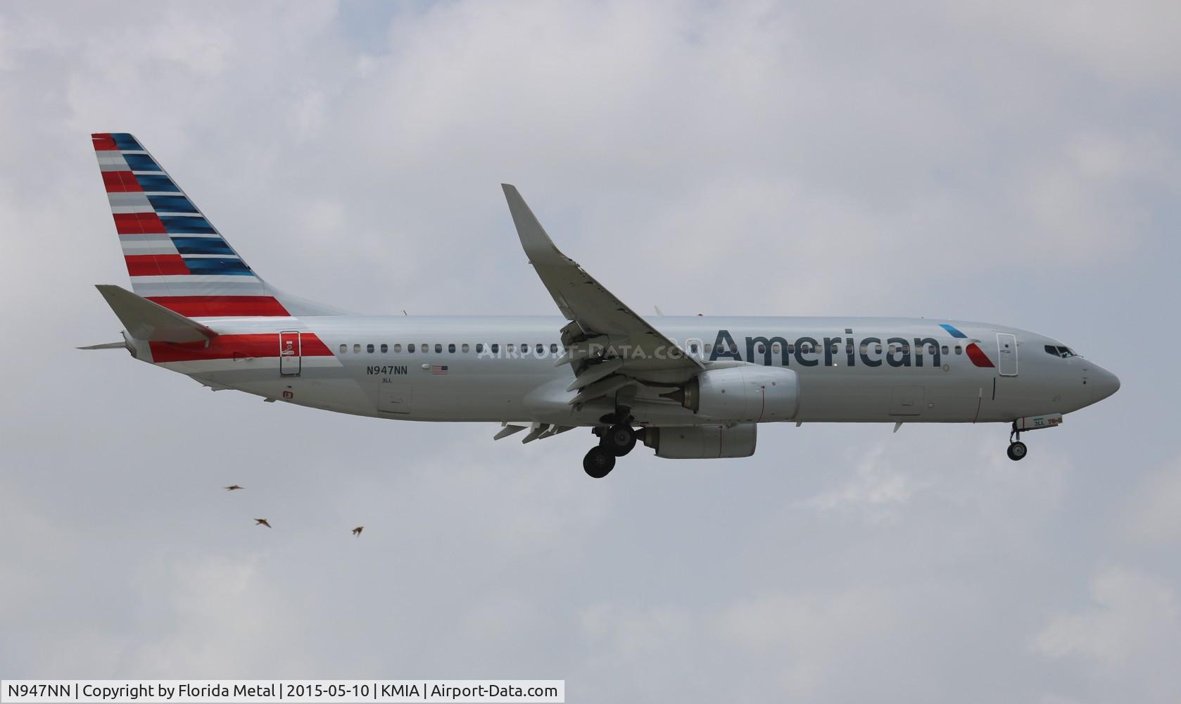 N947NN, 2014 Boeing 737-823 C/N 31190, American