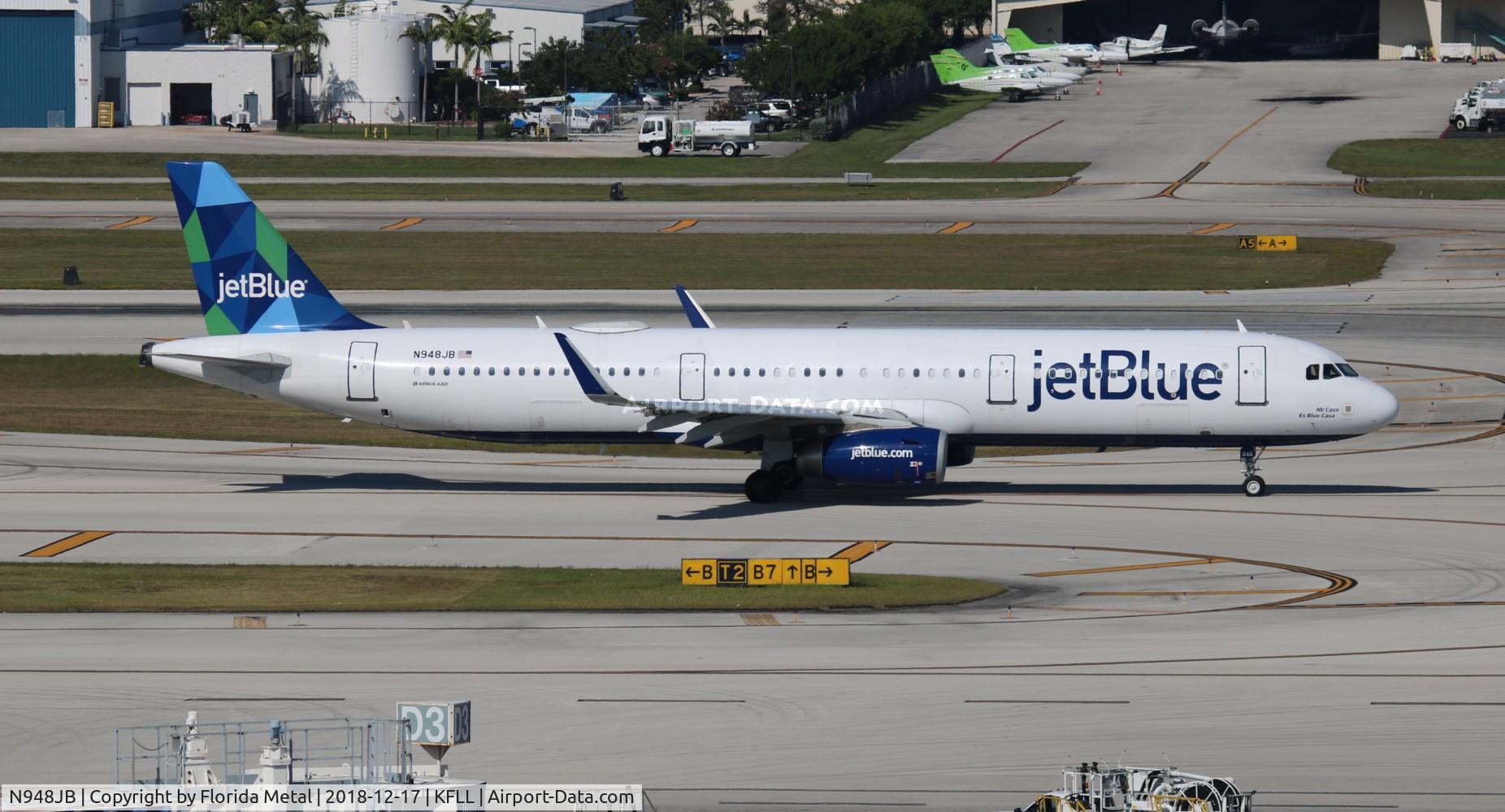 N948JB, 2015 Airbus A321-231 C/N 6560, JetBlue