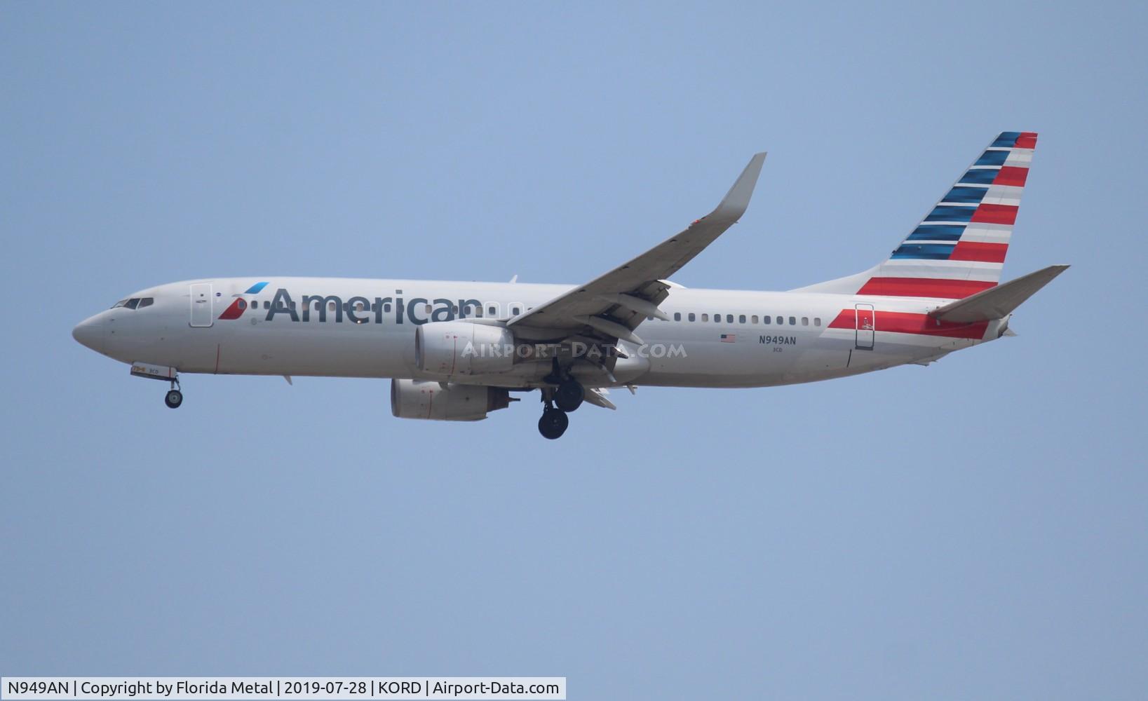 N949AN, 2000 Boeing 737-823 C/N 29537, American