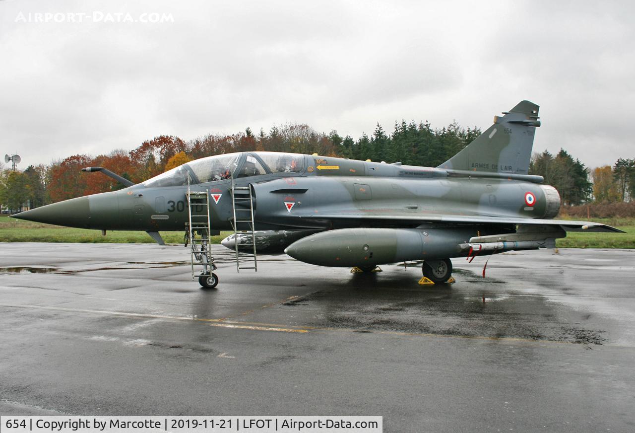 654, Dassault Mirage 2000D C/N 654, Now coded as 30-ID.