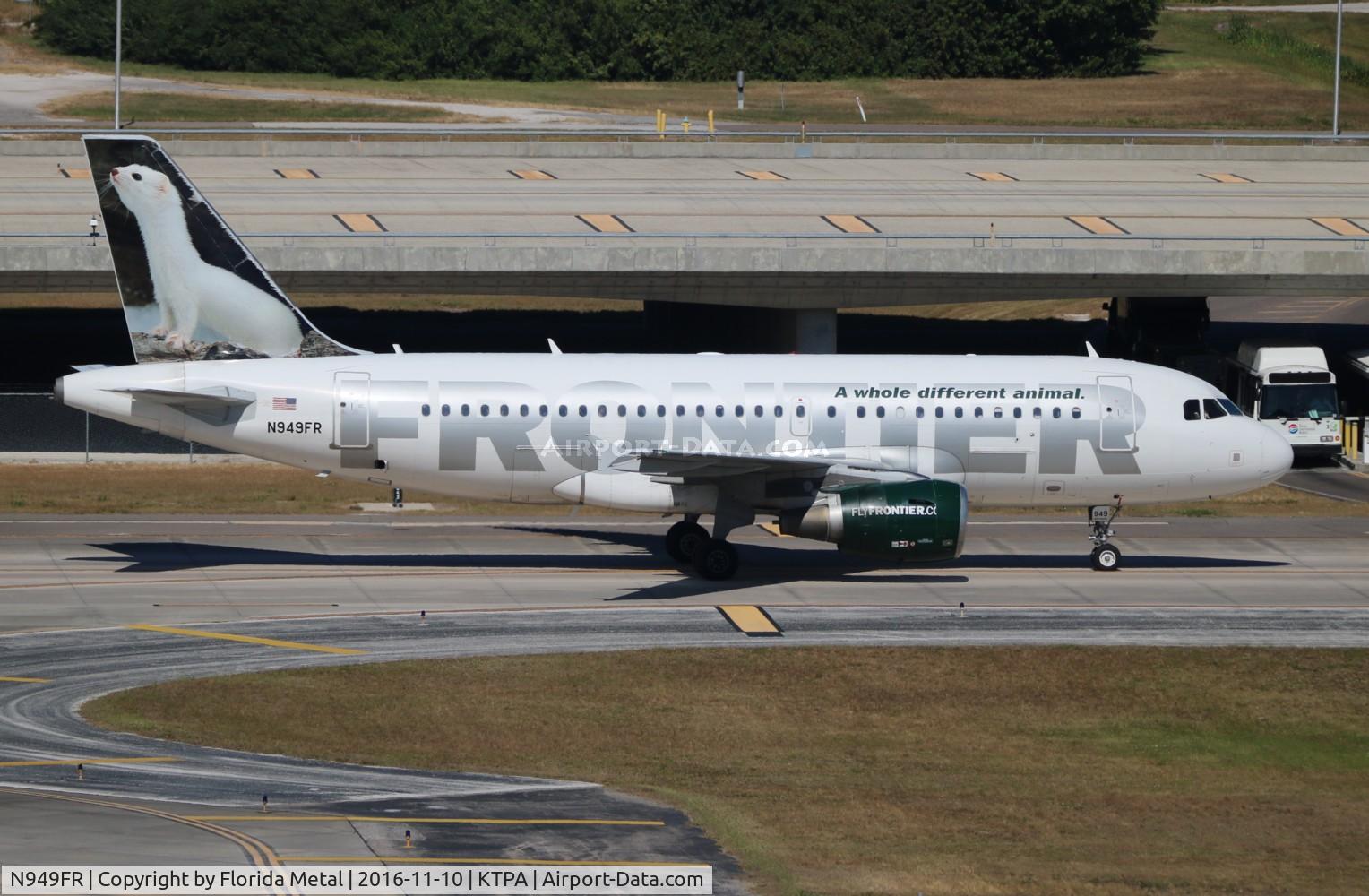 N949FR, 2006 Airbus A319-112 C/N 2857, Frontier