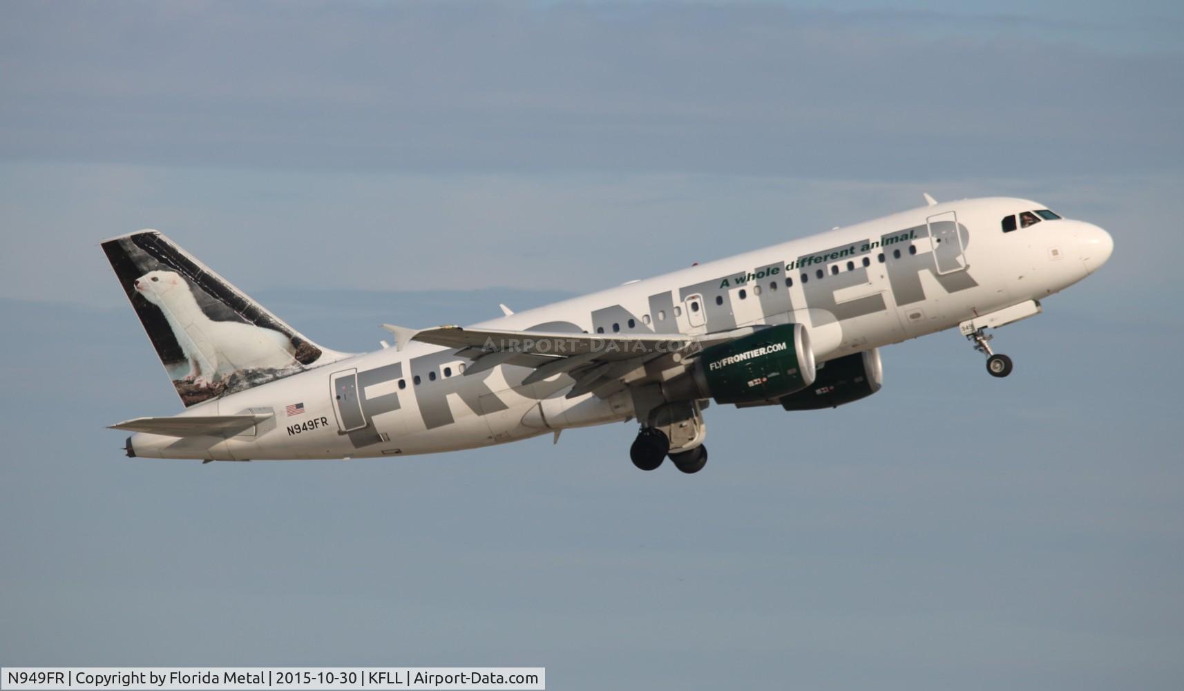 N949FR, 2006 Airbus A319-112 C/N 2857, Frontier