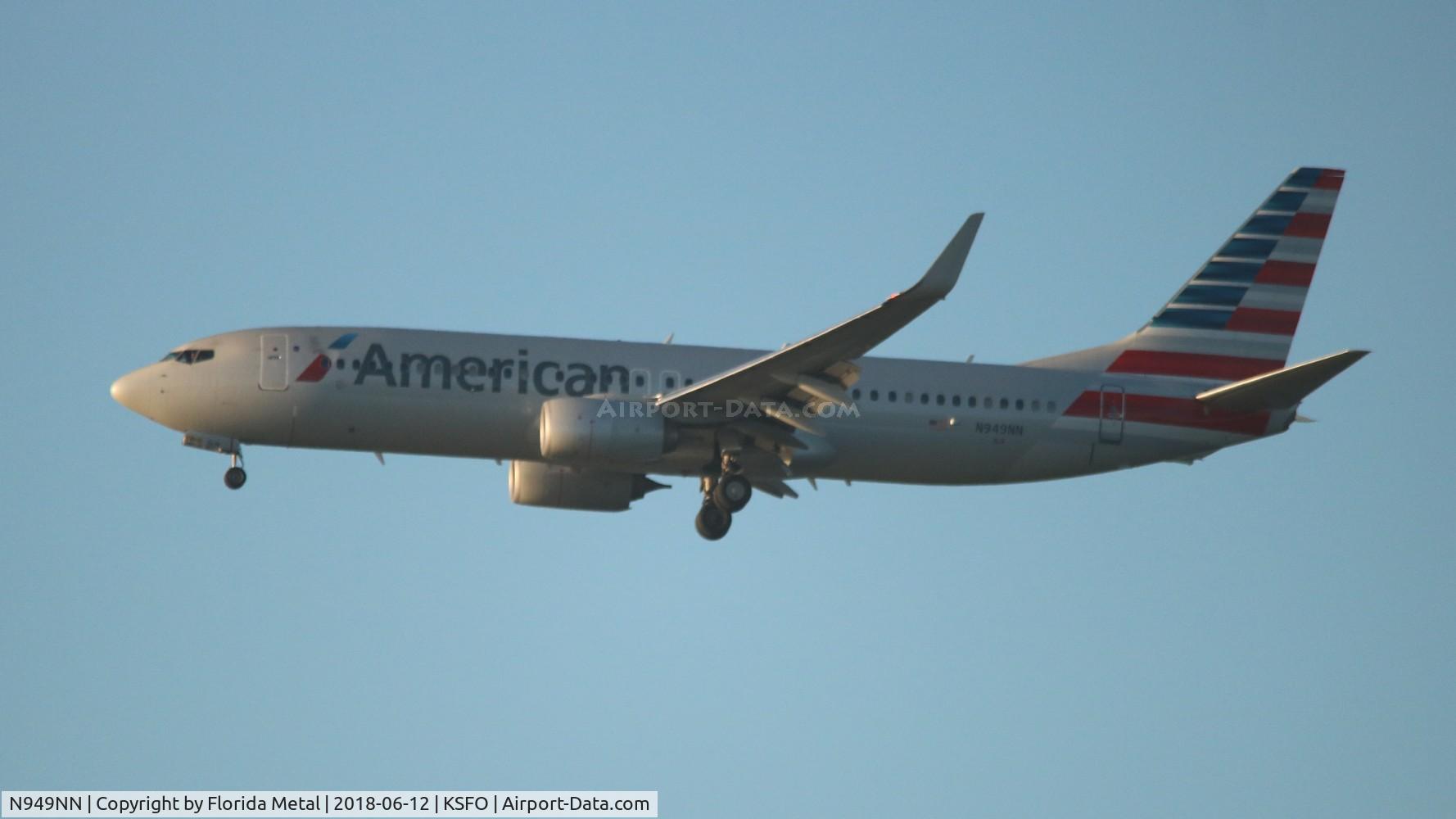 N949NN, 2014 Boeing 737-823 C/N 31192, American