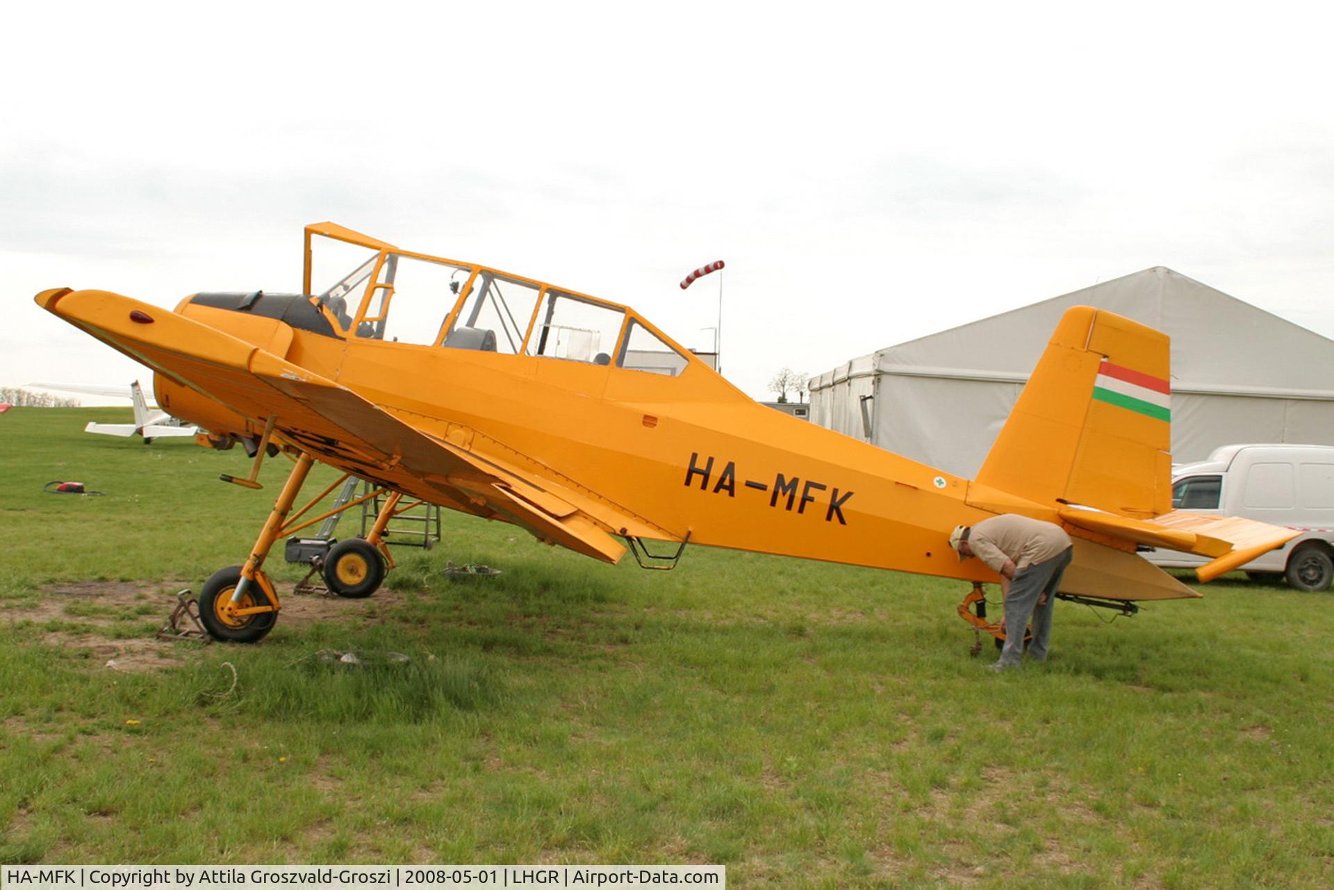 HA-MFK, 1967 Let Z-37A-2 Cmelak Parka C/N 05-17, LHGR - Gyuró Airport, Hungary