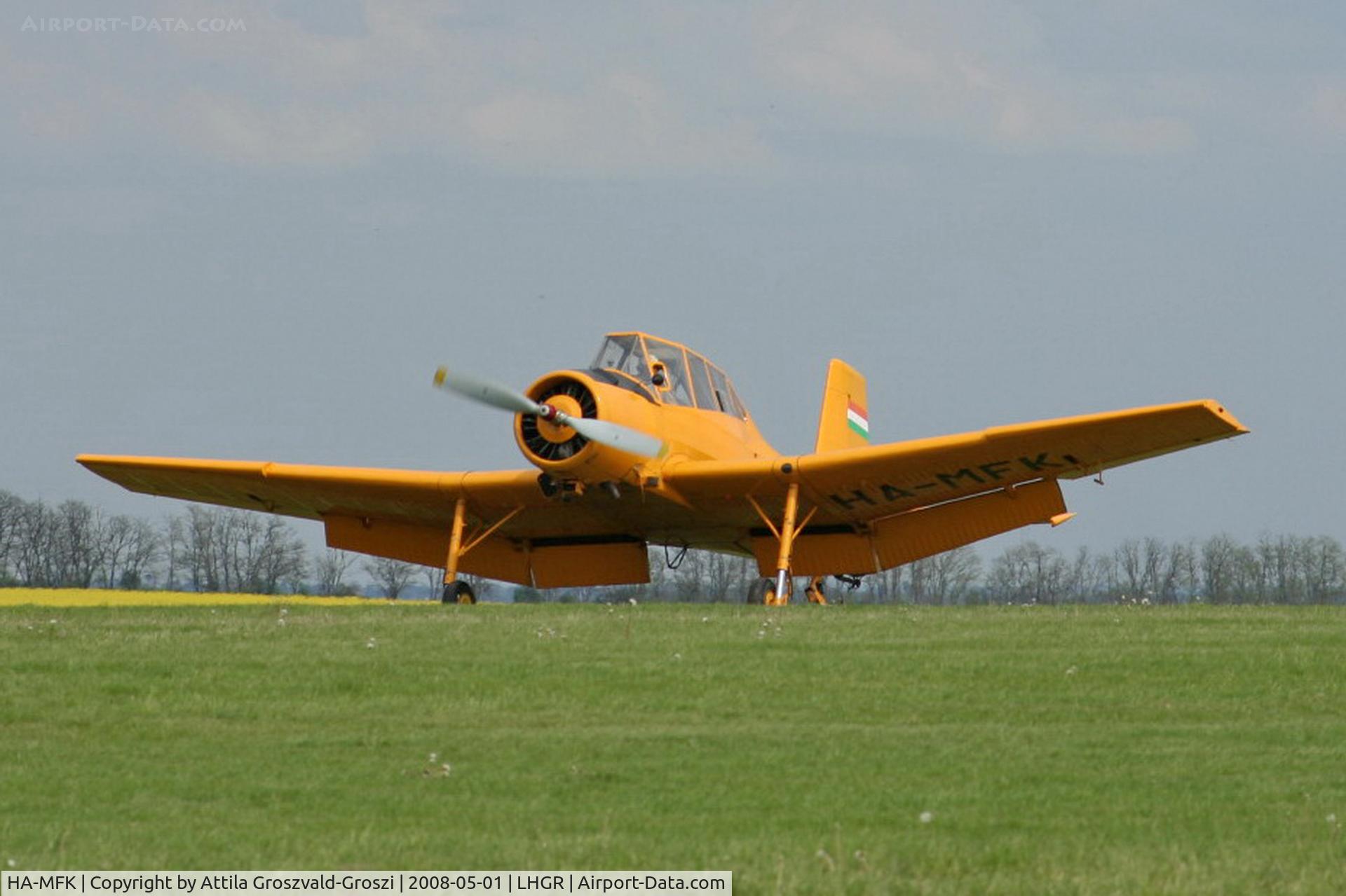 HA-MFK, 1967 Let Z-37A-2 Cmelak Parka C/N 05-17, LHGR - Gyuró Airport, Hungary