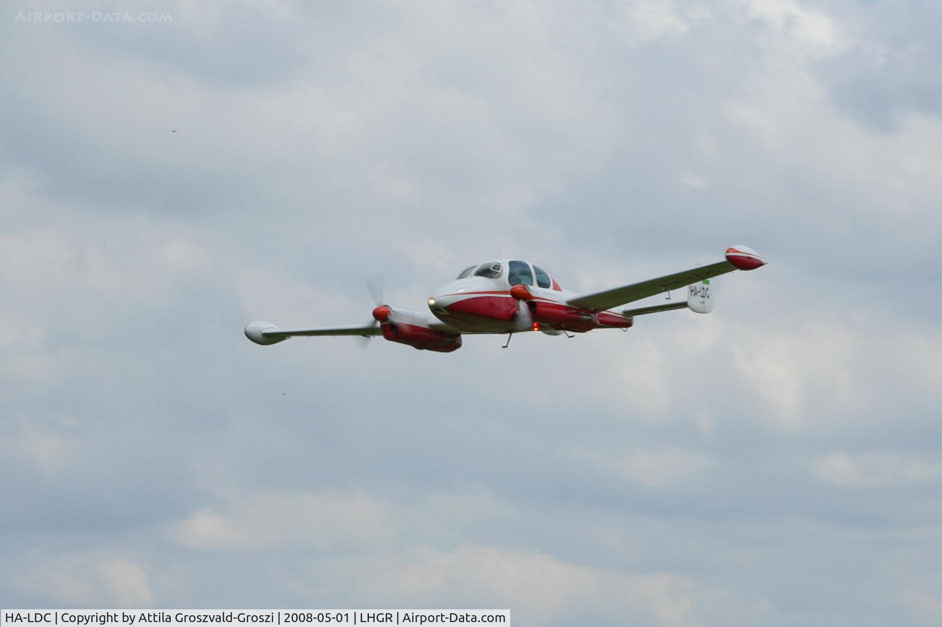 HA-LDC, 1962 Let L-200D Morava C/N 171130, LHGR - Gyuró Airport, Hungary