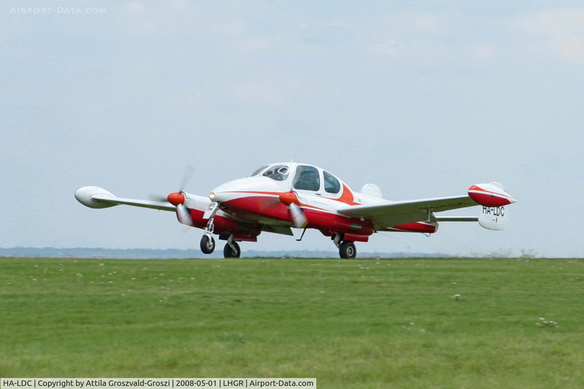 HA-LDC, 1962 Let L-200D Morava C/N 171130, LHGR - Gyuró Airport, Hungary
