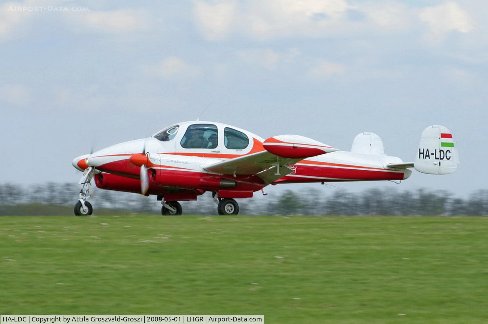 HA-LDC, 1962 Let L-200D Morava C/N 171130, LHGR - Gyuró Airport, Hungary