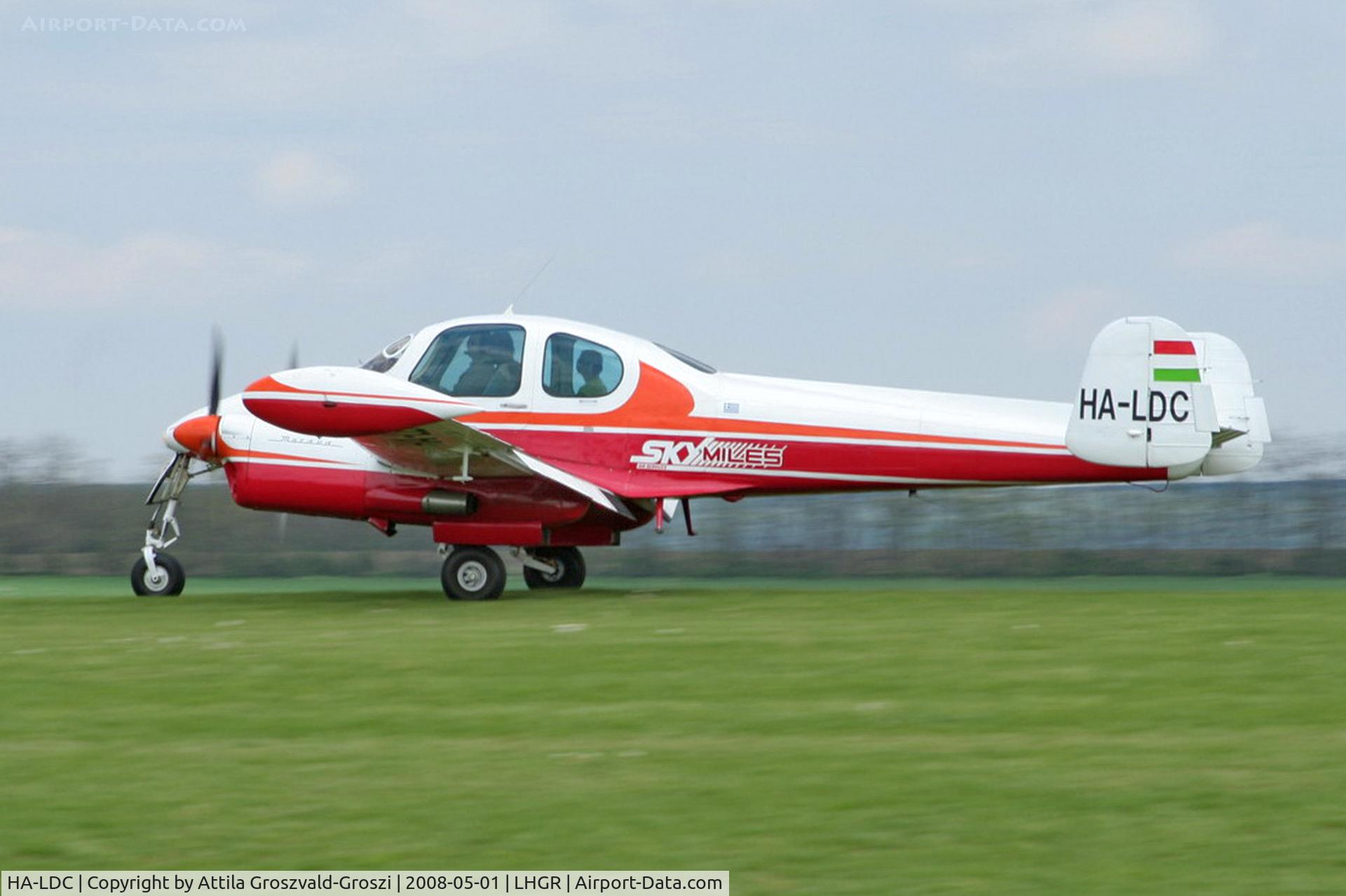 HA-LDC, 1962 Let L-200D Morava C/N 171130, LHGR - Gyuró Airport, Hungary