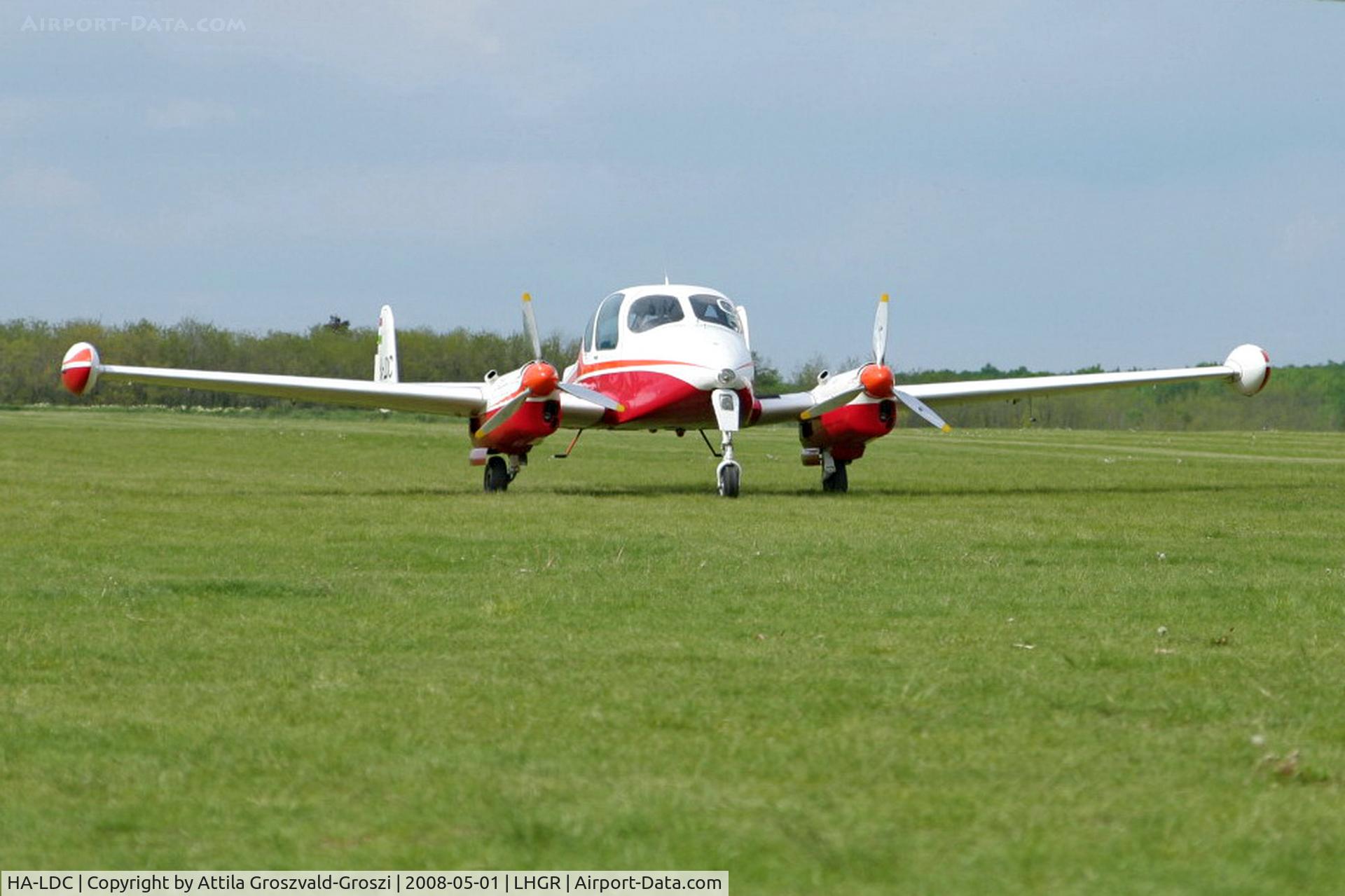 HA-LDC, 1962 Let L-200D Morava C/N 171130, LHGR - Gyuró Airport, Hungary