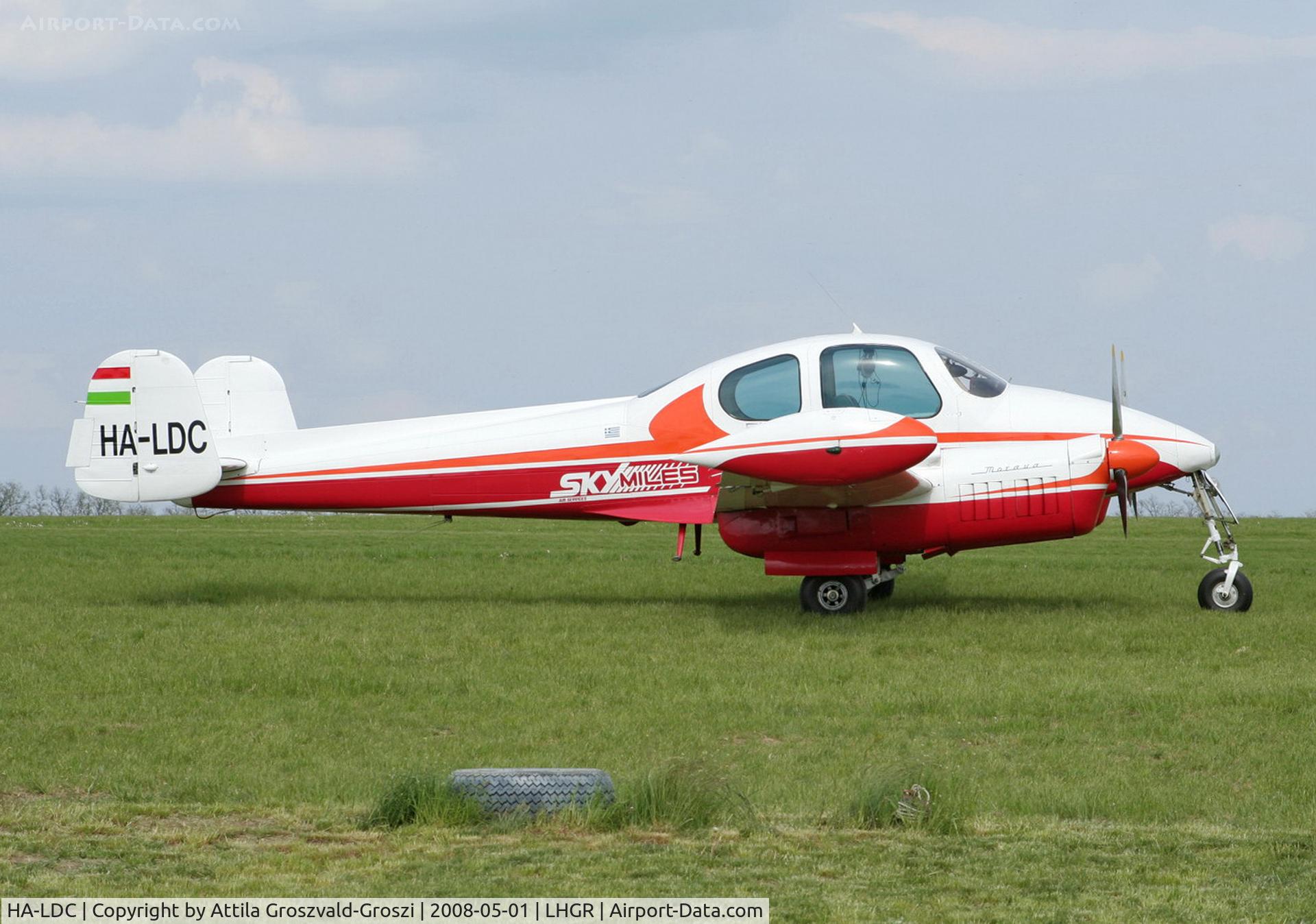 HA-LDC, 1962 Let L-200D Morava C/N 171130, LHGR - Gyuró Airport, Hungary