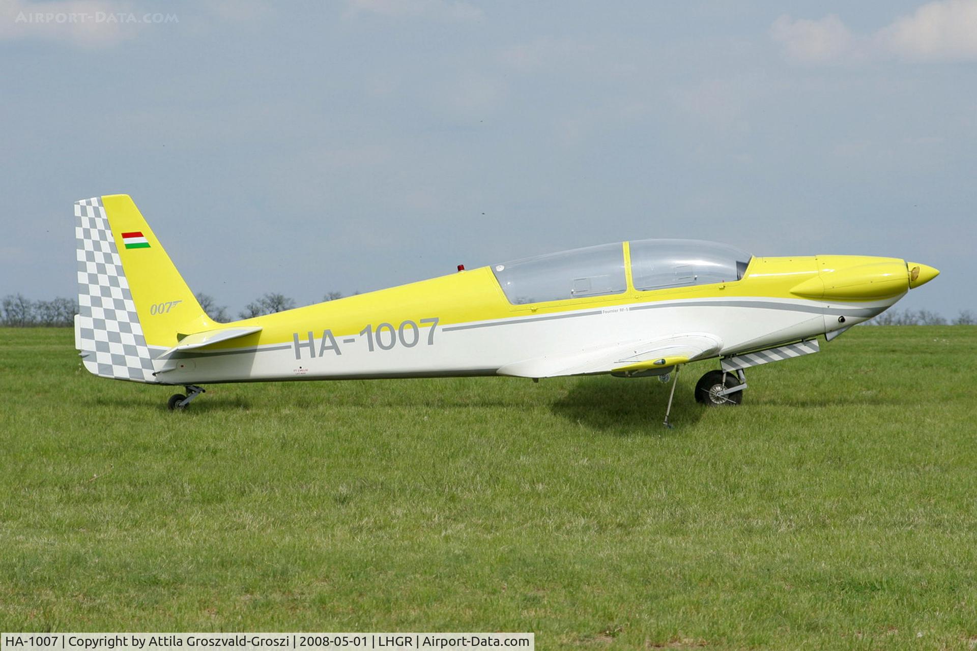 HA-1007, Fournier RF5 C/N 5059, LHGR - Gyuró Airport, Hungary