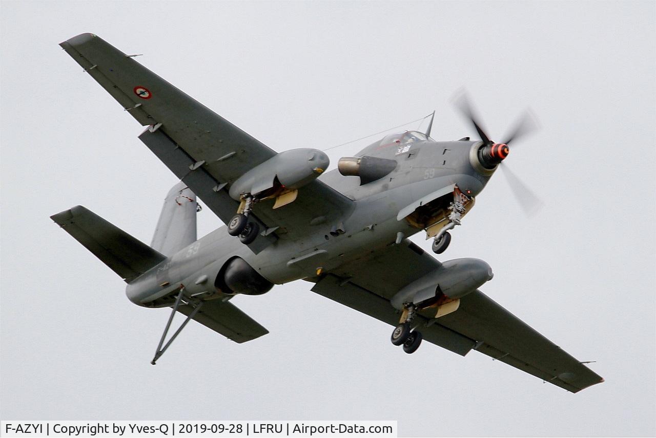 F-AZYI, 1959 Breguet Br.1050 Alize C/N 59, Breguet Br.1050 Alize, On display, Morlaix-Ploujean airport (LFRU-MXN) Air show 2019