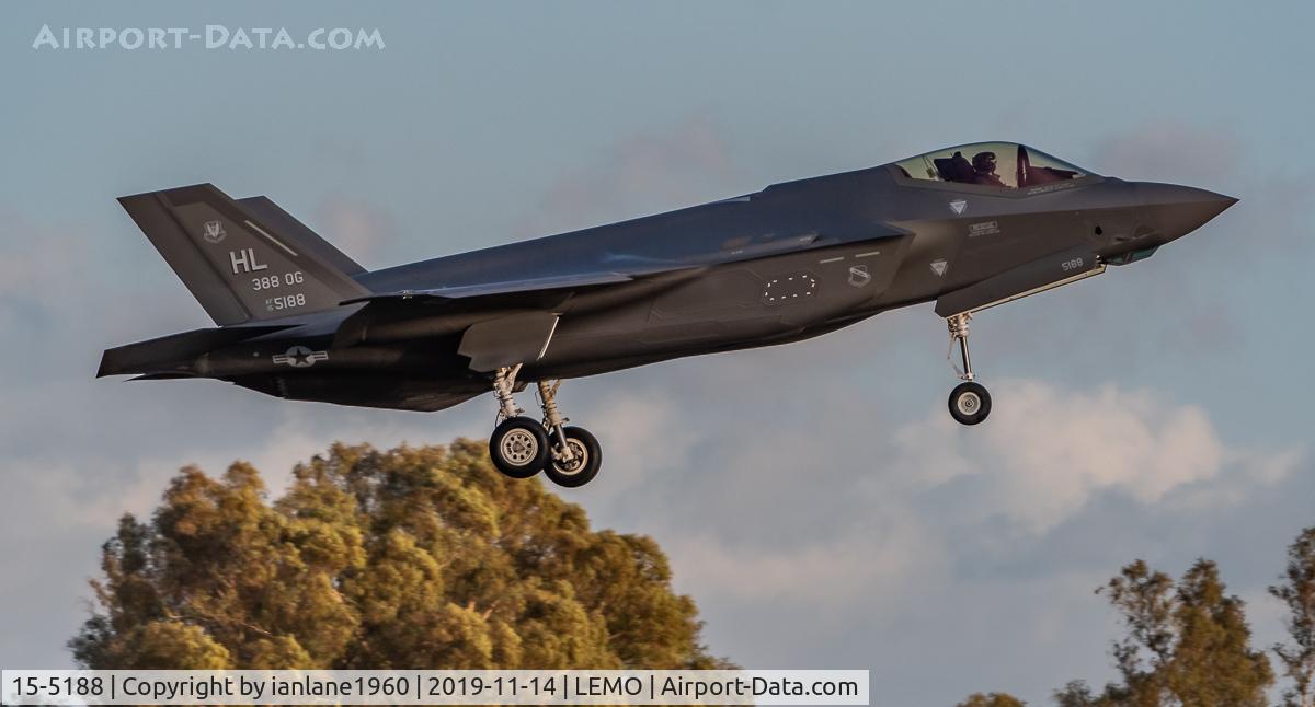15-5188, Lockheed Martin F-35A Lightning II C/N AF-163, Arriving at Moron Air Base,Spain