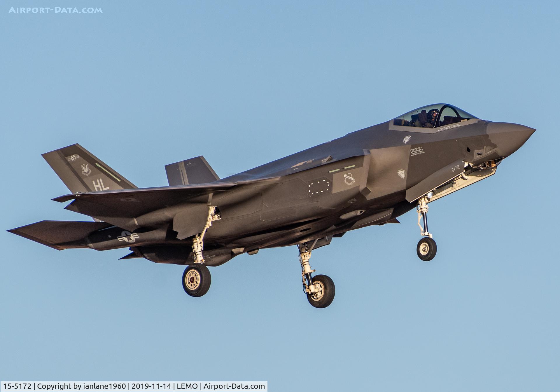 15-5172, Lockheed Martin F-35A Lightning II C/N AF-147, Arriving at Moron Air Base,Spain