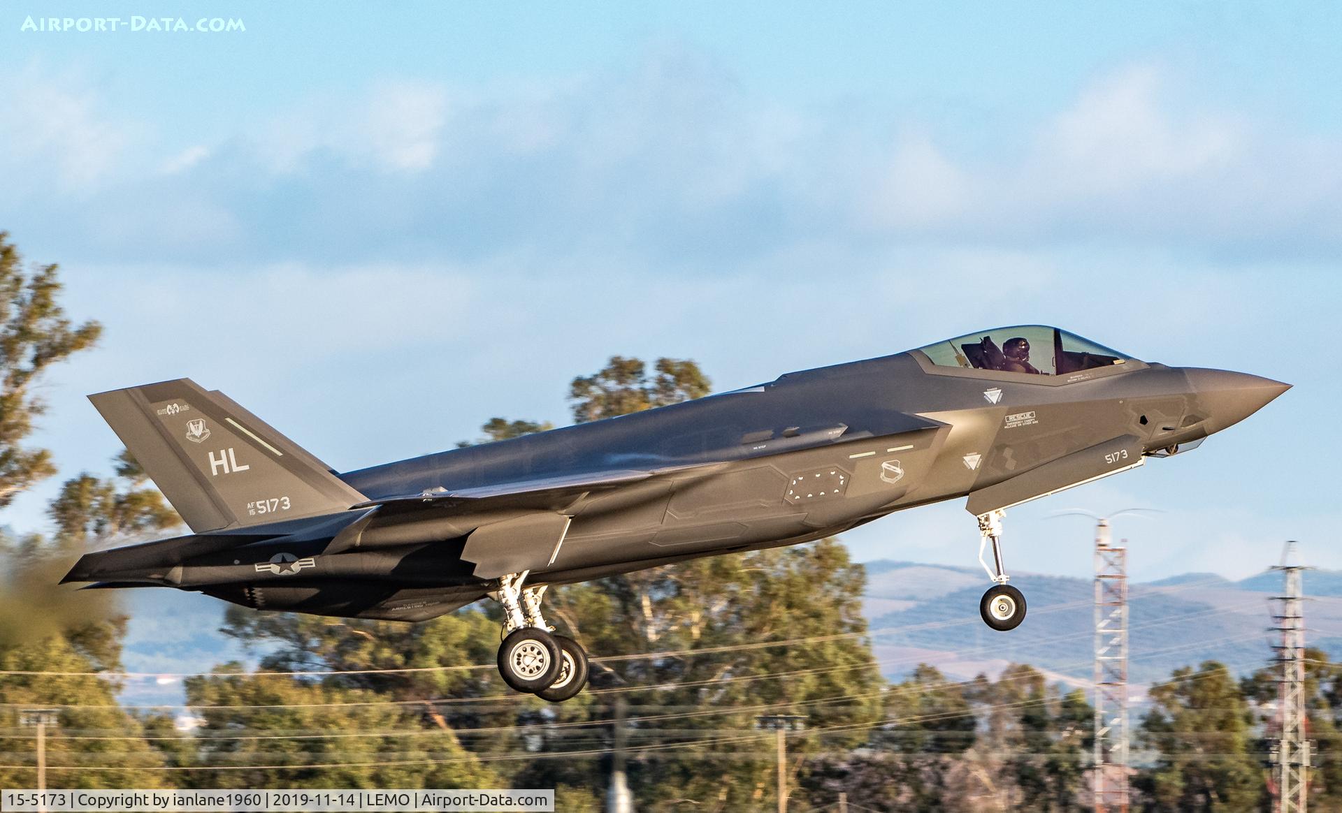 15-5173, Lockheed Martin F-35A Lightning II C/N AF-148, Arriving at Moron Air Base,Spain