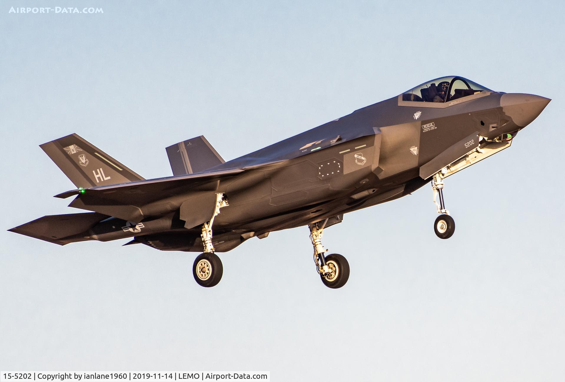 15-5202, Lockheed Martin F-35A Lightning II C/N AF-177, Arriving at Moron Air Base,Spain