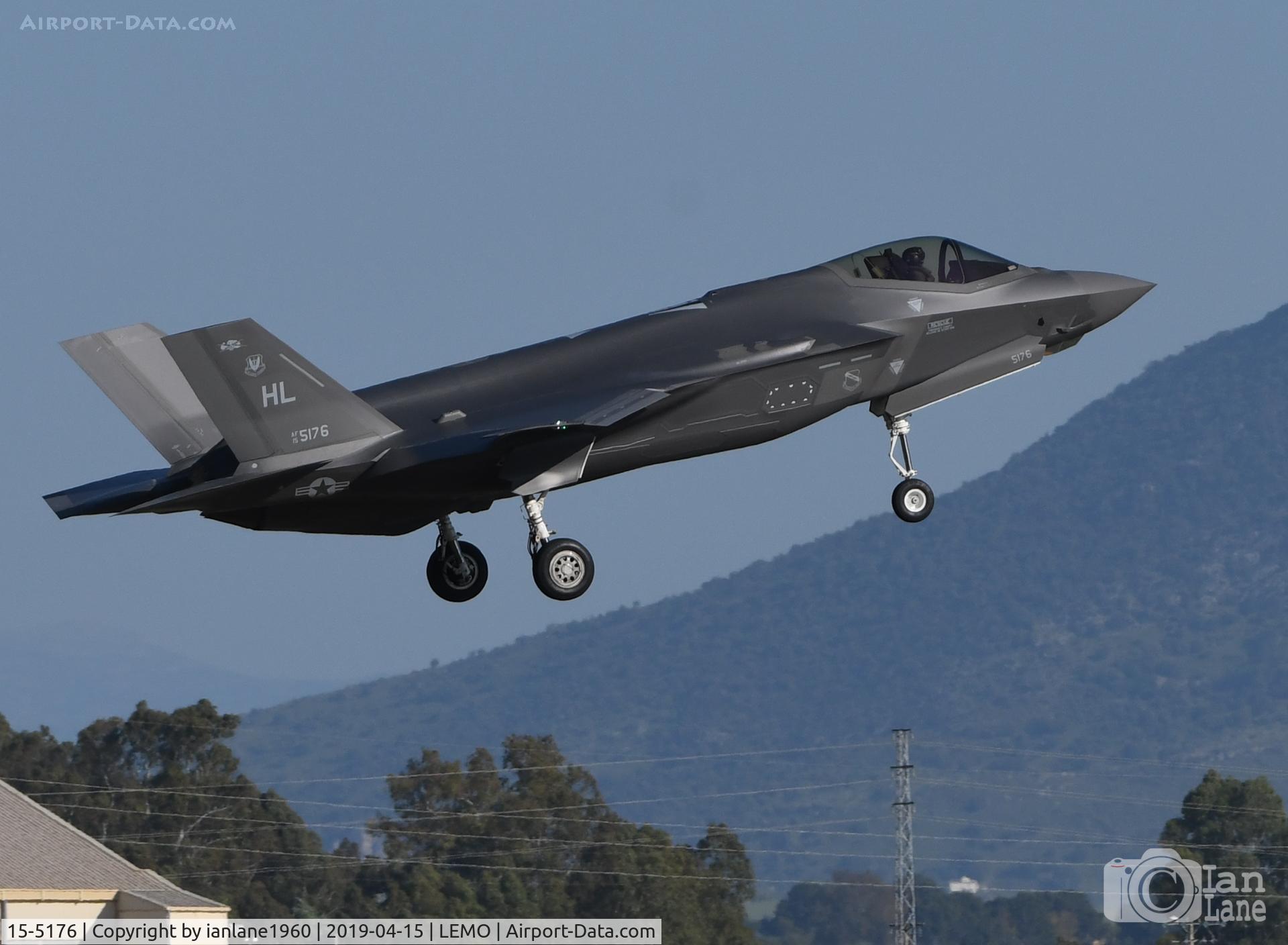 15-5176, Lockheed Martin F-35A Lightning II C/N AF-151, Arriving at Moron Air Base,Spain
