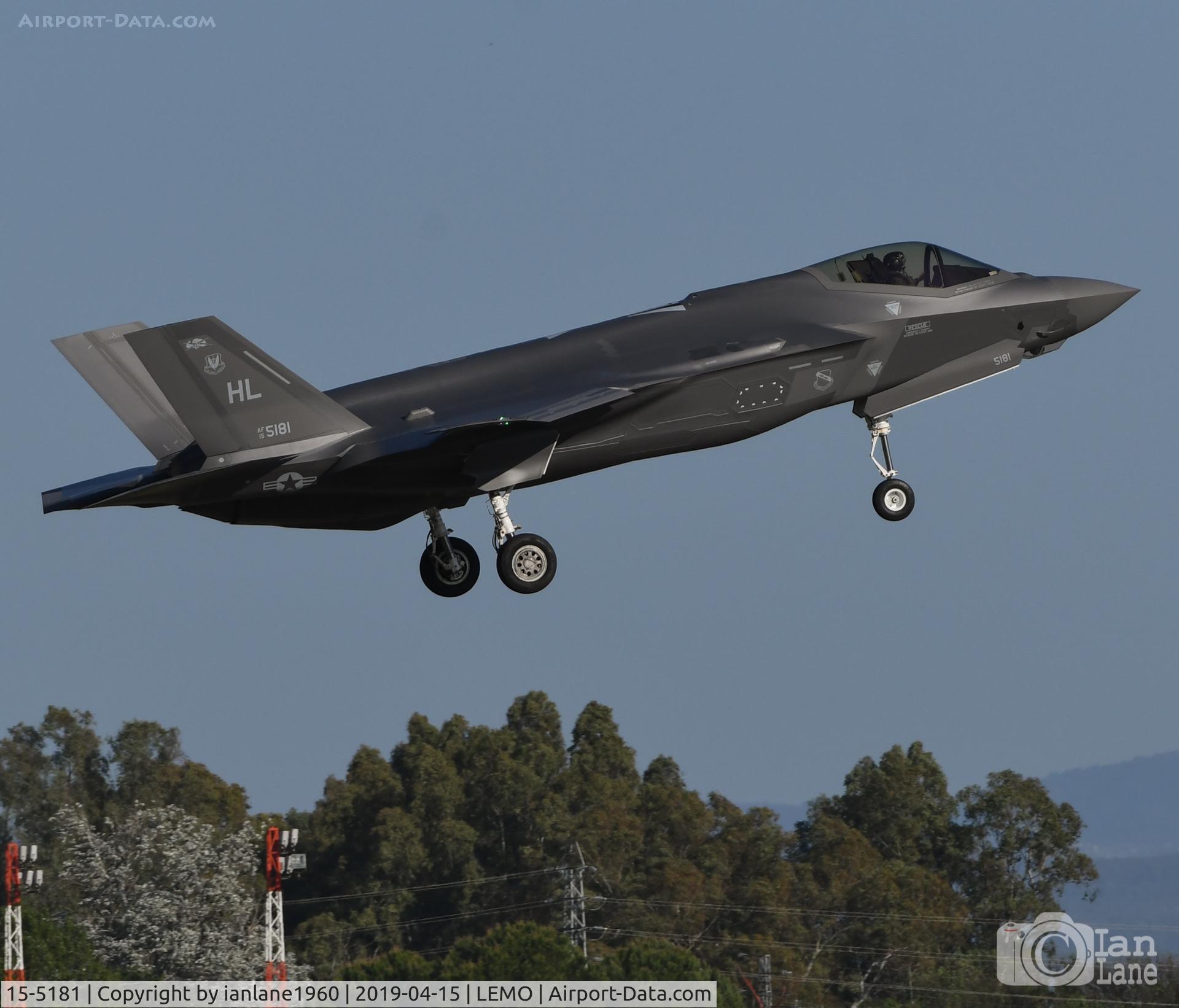 15-5181, Lockheed Martin F-35A Lightning II C/N AF-156, Arriving at Moron Air Base,Spain