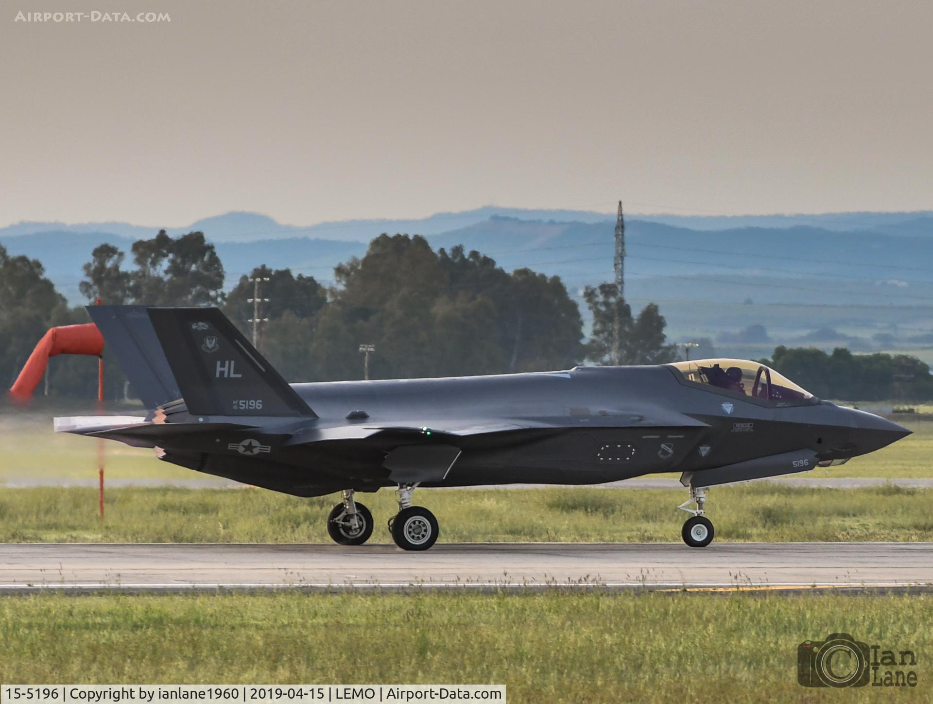15-5196, Lockheed Martin F-35A Lightning II C/N AF-171, Arriving at Moron Air Base,Spain