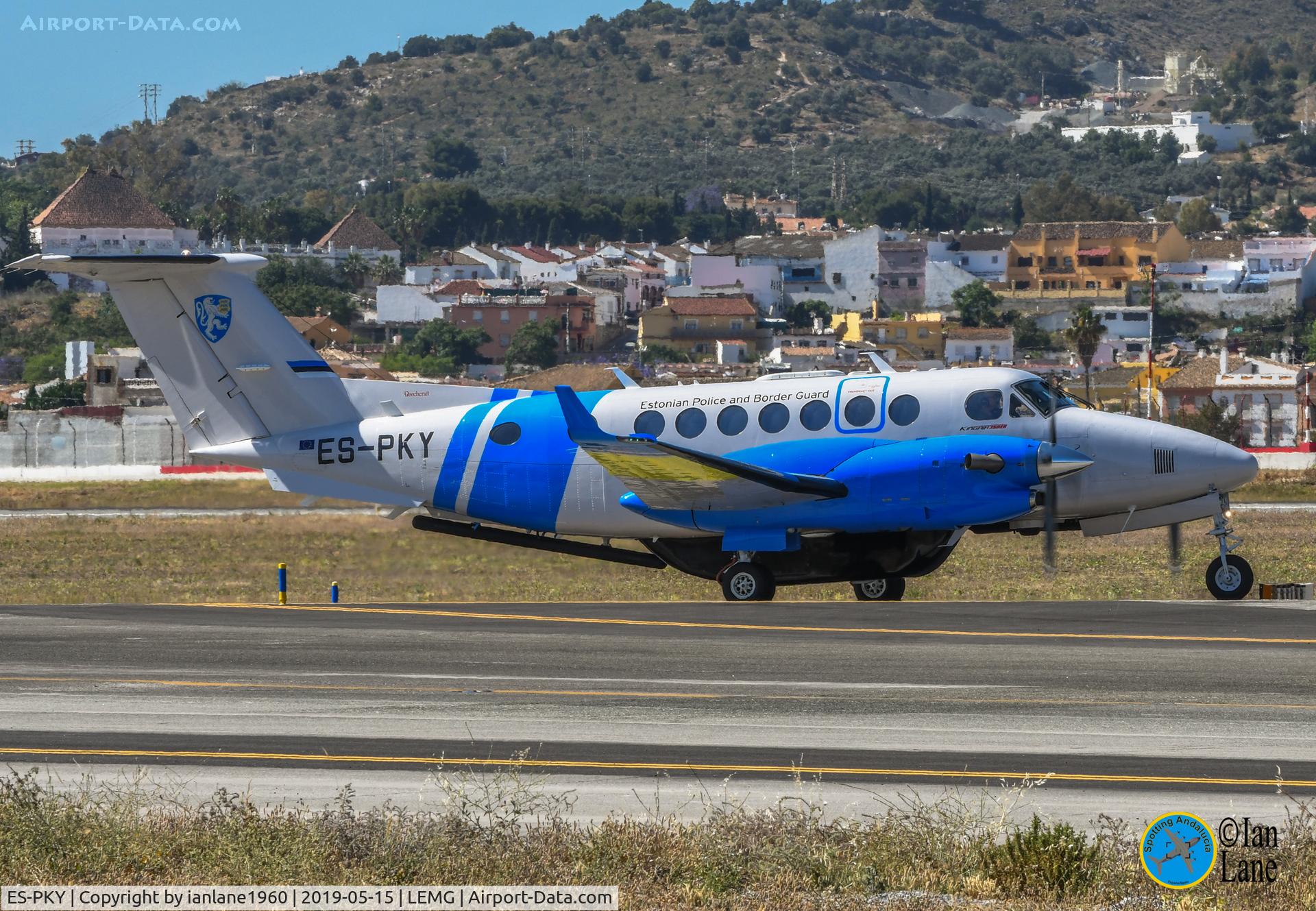 ES-PKY, 2016 Beechcraft 350 King Air (B300) C/N FL-1037, at Malaga Costa Del Sol