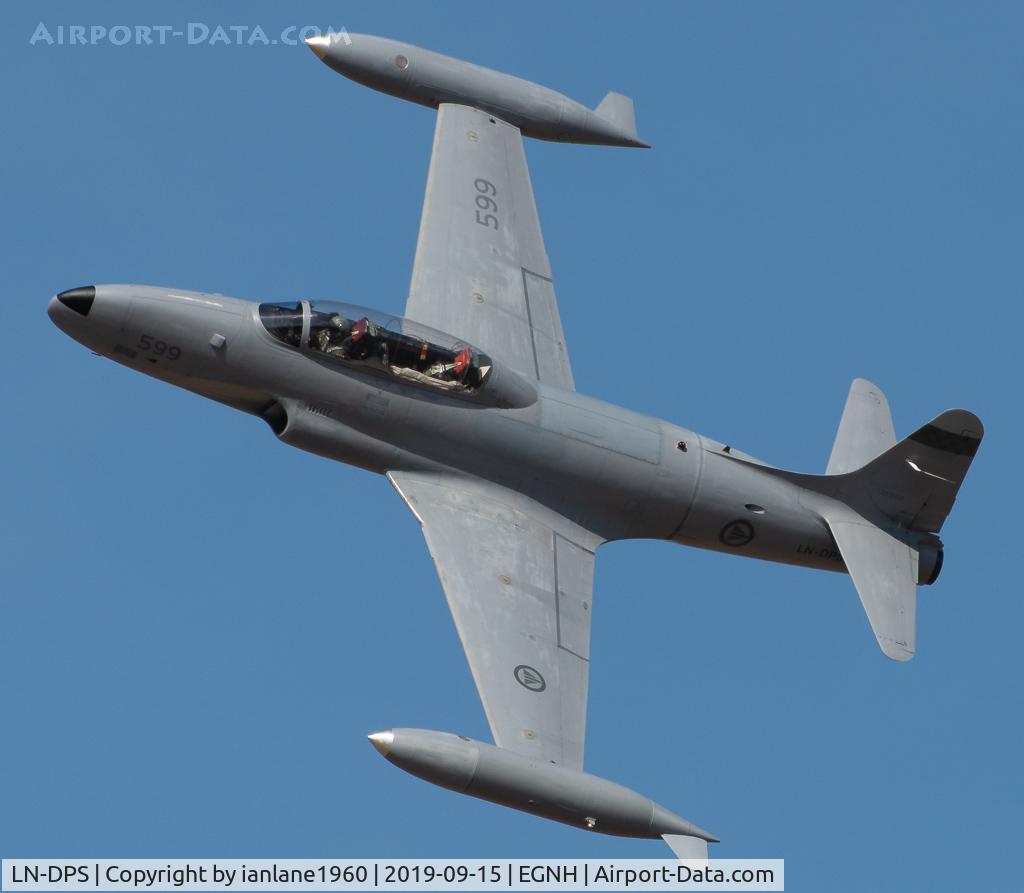 LN-DPS, 1957 Canadair CT-133 Silver Star 3 C/N T33-599 (133599), Southport Air Show 2019