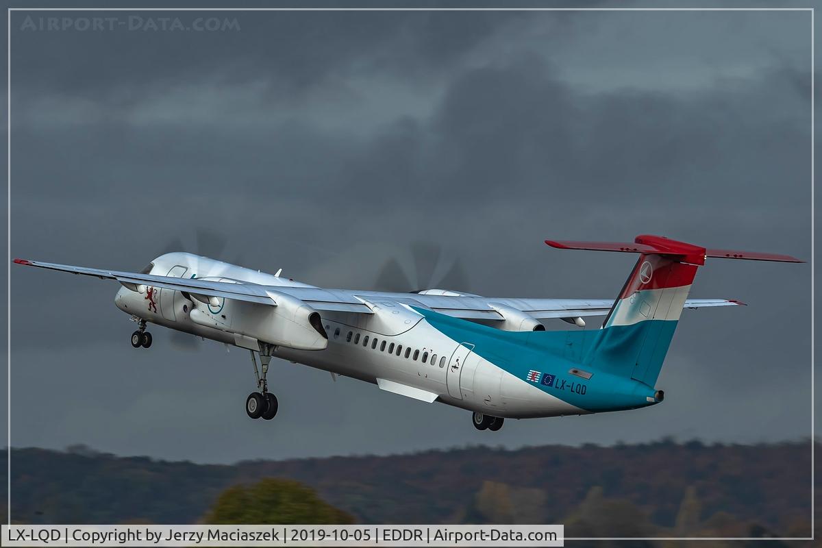 LX-LQD, 2016 De Havilland Canada DHC-8-402Q Dash 8 Dash 8 C/N 4525, Havilland Canada DHC-8-402Q Dash 8