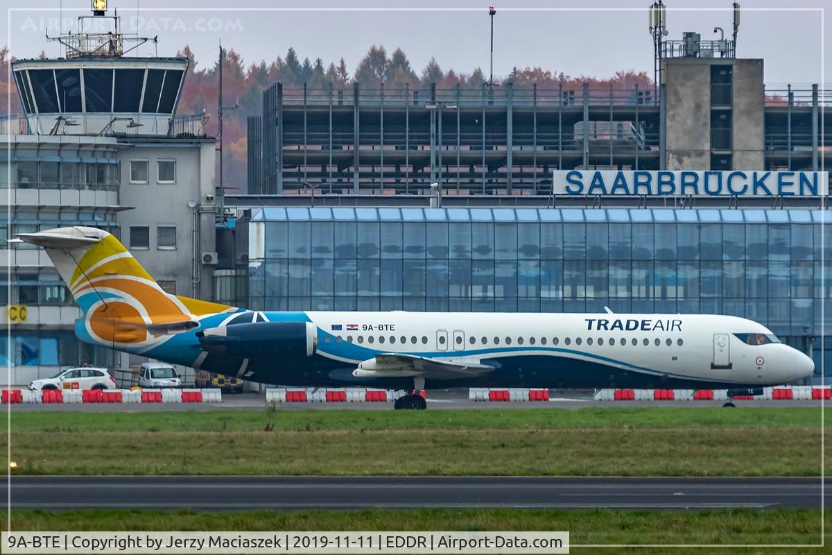 9A-BTE, 1992 Fokker 100 (F-28-0100) C/N 11416, Fokker 100 (F-28-0100)