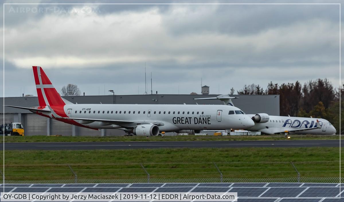 OY-GDB, 2008 Embraer 195LR (ERJ-190-200LR) C/N 19000184, Embraer 195LR (ERJ-190-200LR),
