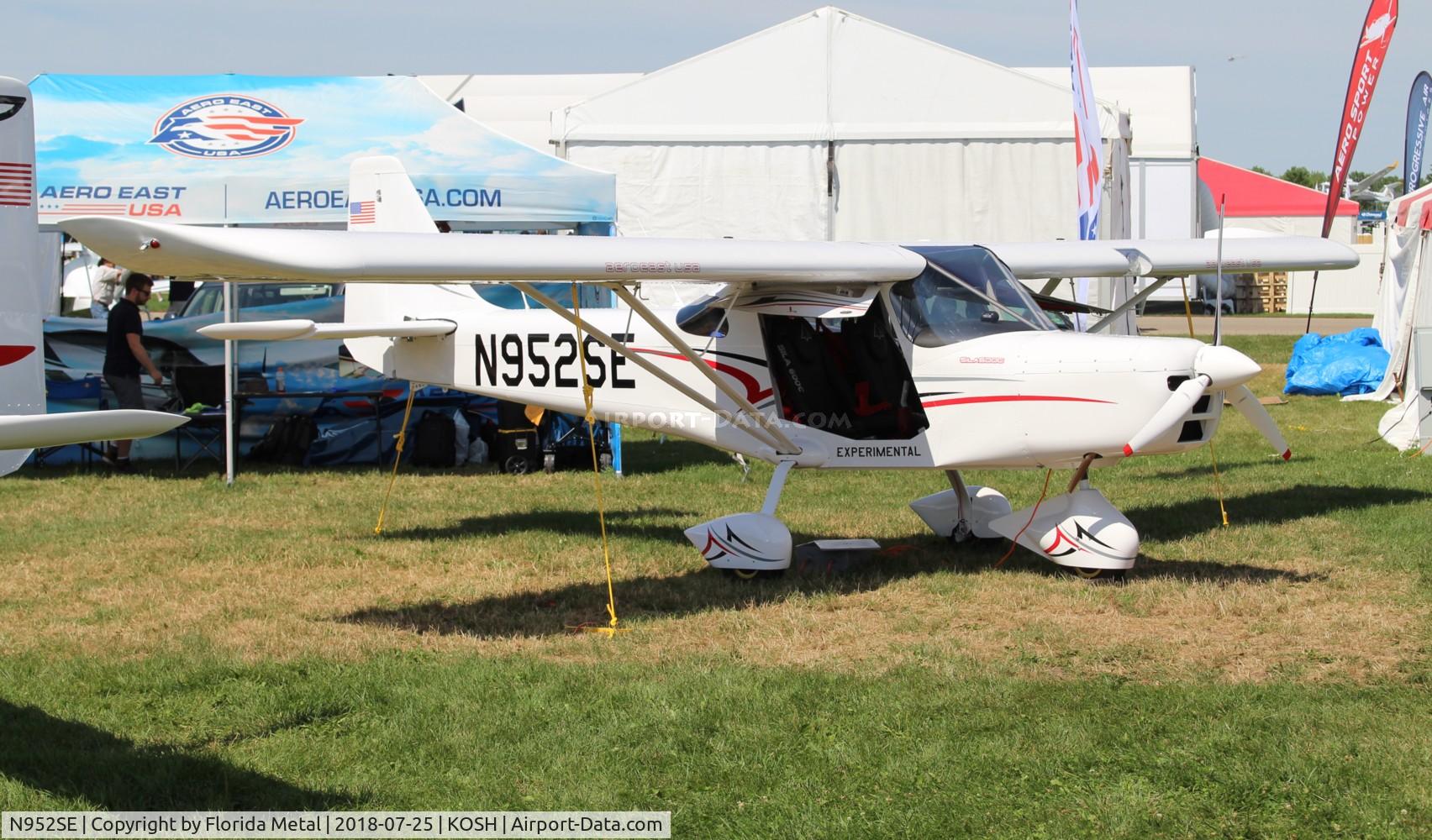 N952SE, 2018 Aero East Europe Sila 600C C/N 150204-AEE-0033, Sila 600C