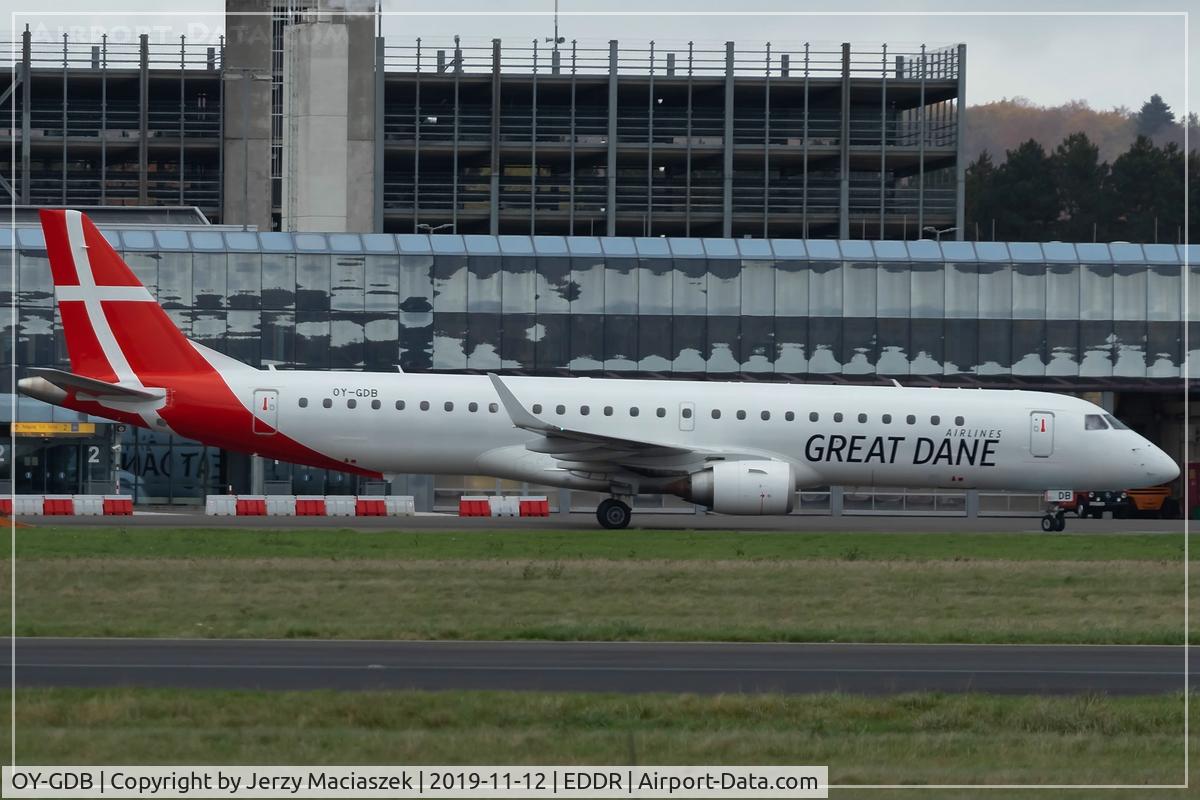OY-GDB, 2008 Embraer 195LR (ERJ-190-200LR) C/N 19000184, Embraer 195LR (ERJ-190-200LR),
