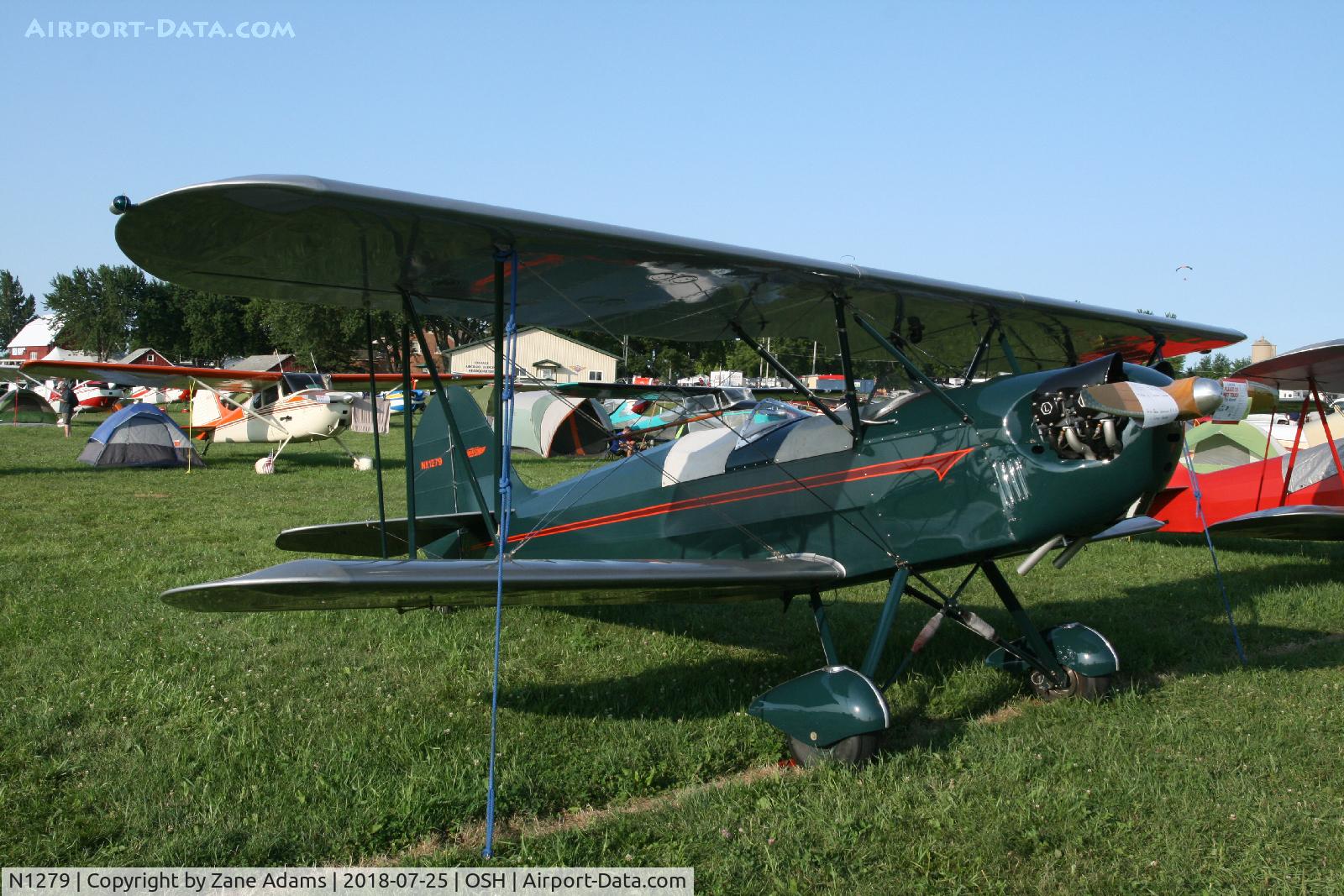 N1279, 1980 Hatz CB-1 C/N 10, At the 2018 EAA AirVenture - Oshkosh, WI