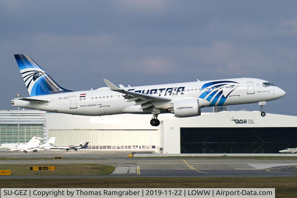 SU-GEZ, 2019 Airbus A220-300 C/N 55060, Egyptair Airbus A220-300
