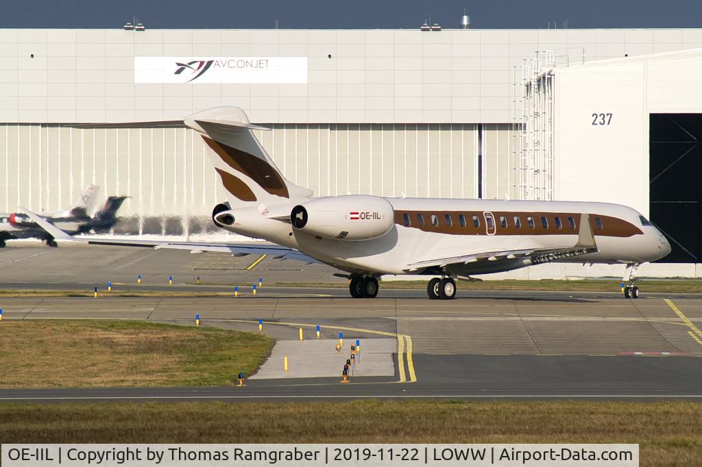 OE-IIL, 2018 Bombardier BD-700-2A12 Global 7500 C/N 70011, Laudamotion Executive Bombardier Global 7500