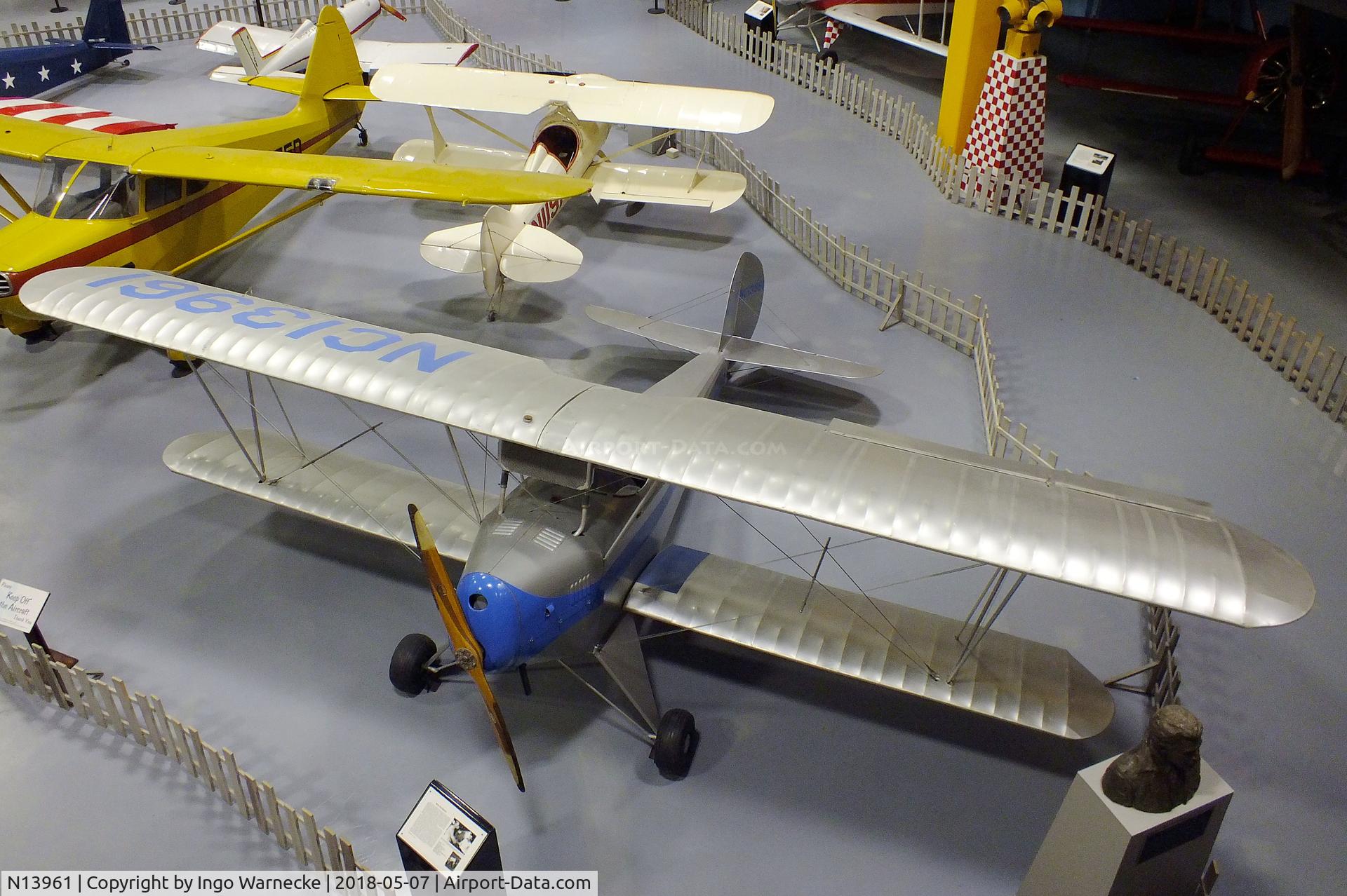 N13961, 1935 Post Aircraft Corp Wiley A C/N 12, Wiley Post Aircraft Corp Model A at the Science Museum Oklahoma, Oklahoma City OK